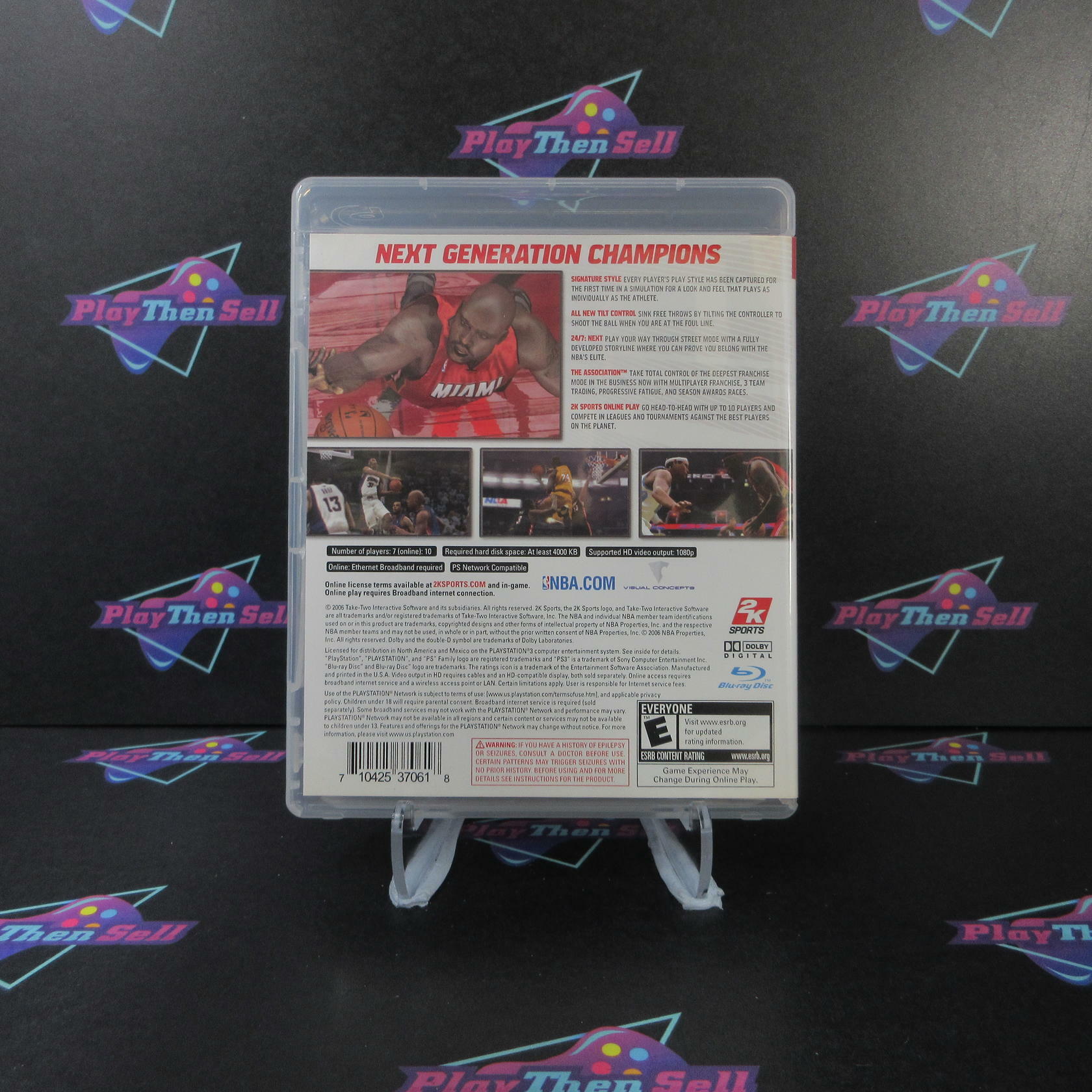 NBA 2K7 PS3 PlayStation 3 - Like New
