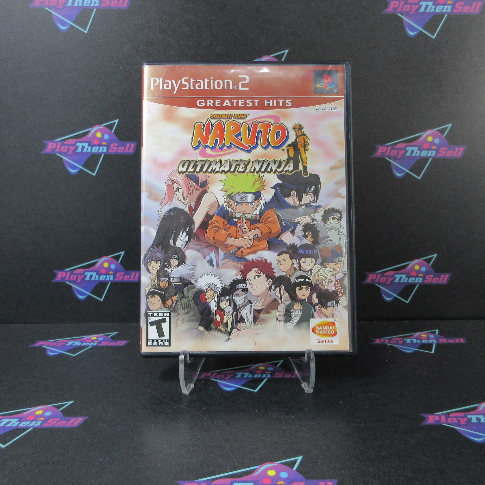 Naruto Ultimate Ninja GH PS2 PlayStation 2 AD/NM - Very Good
