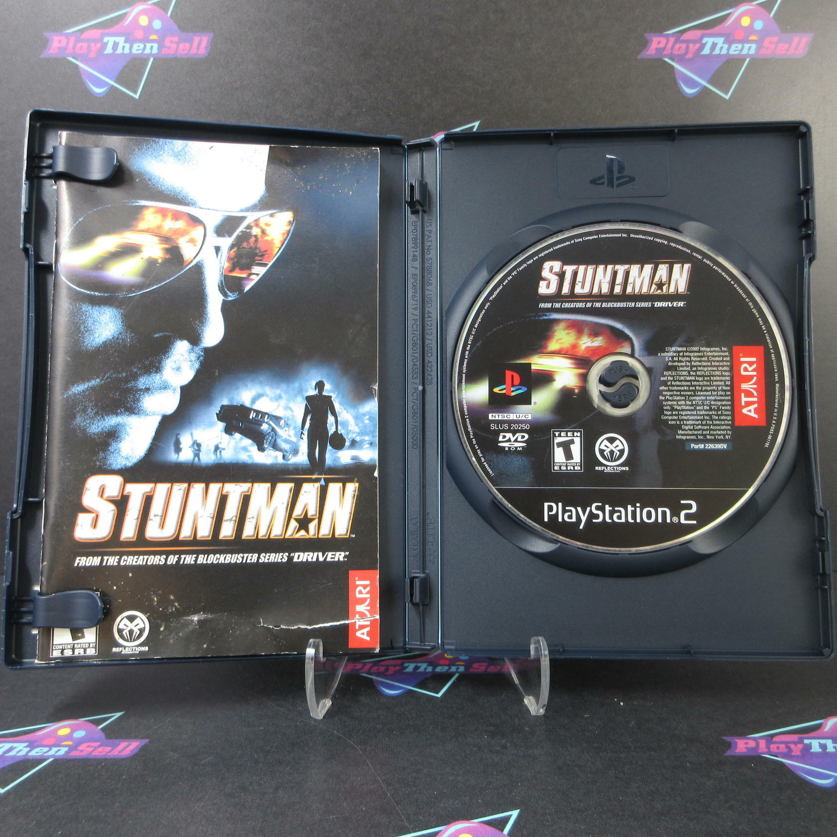 Stuntman PS2 PlayStation 2 MD Complete CIB - Very Good