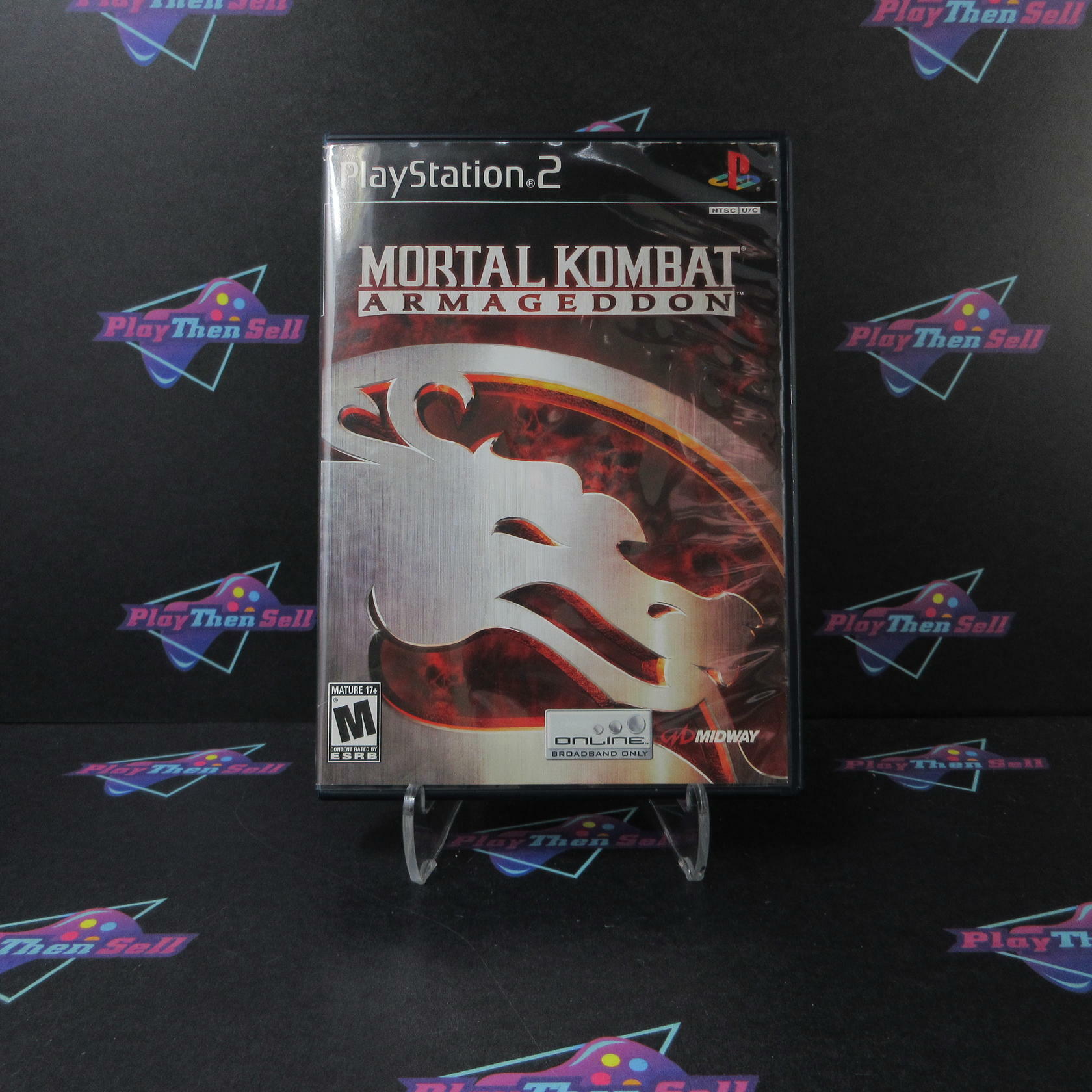 Mortal Kombat Armageddon PS2 PlayStation 2 AD/NM - Very Good
