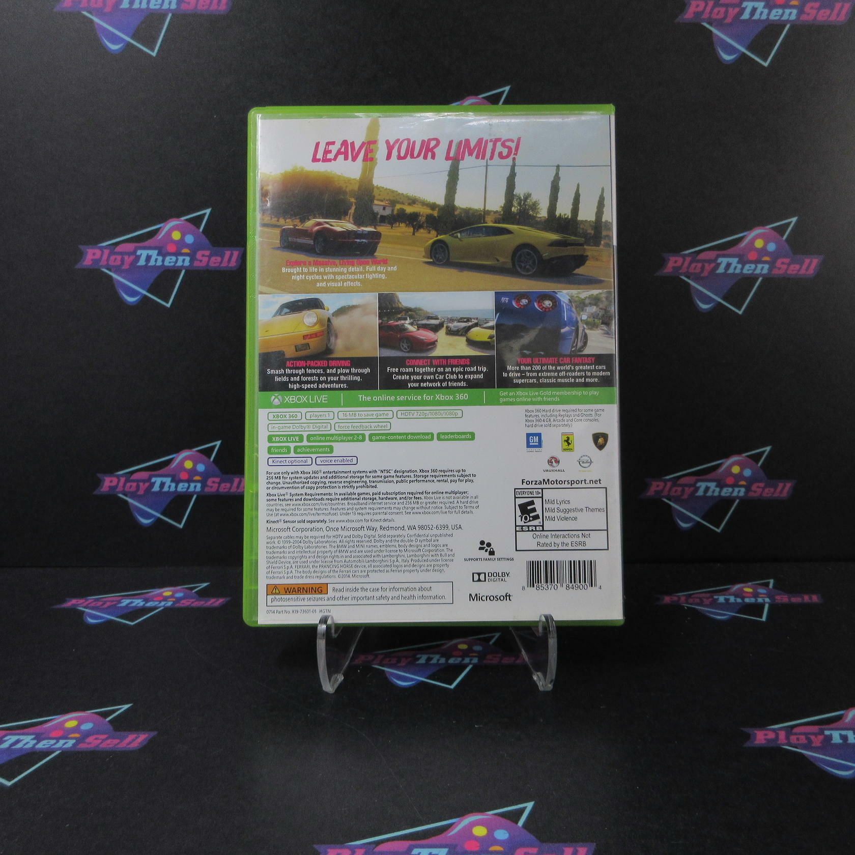 Forza Horizon 2 Xbox 360 DD Complete CIB - Very Good
