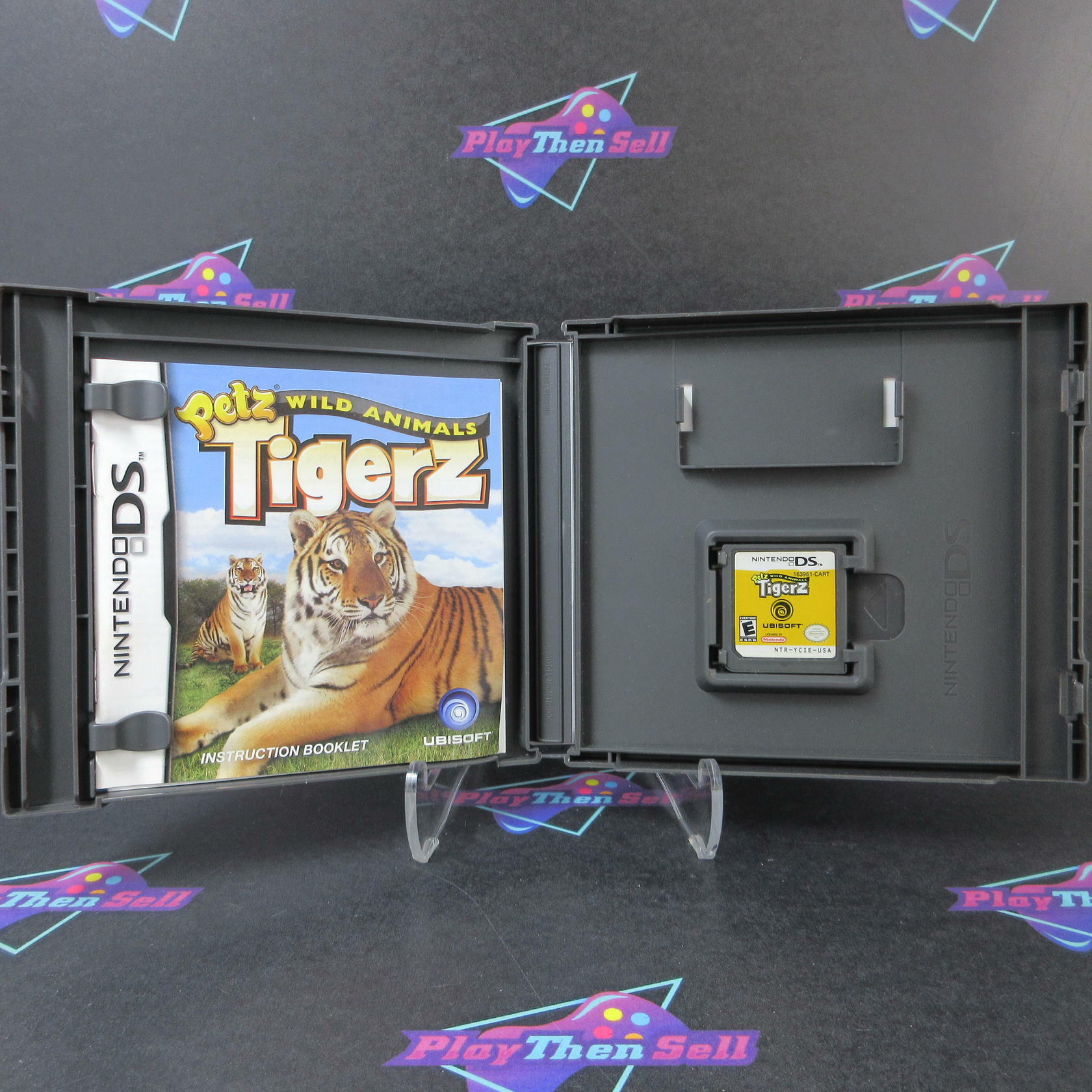 Petz Wild Animals Tigerz Nintendo DS AD Complete CIB - Very Good