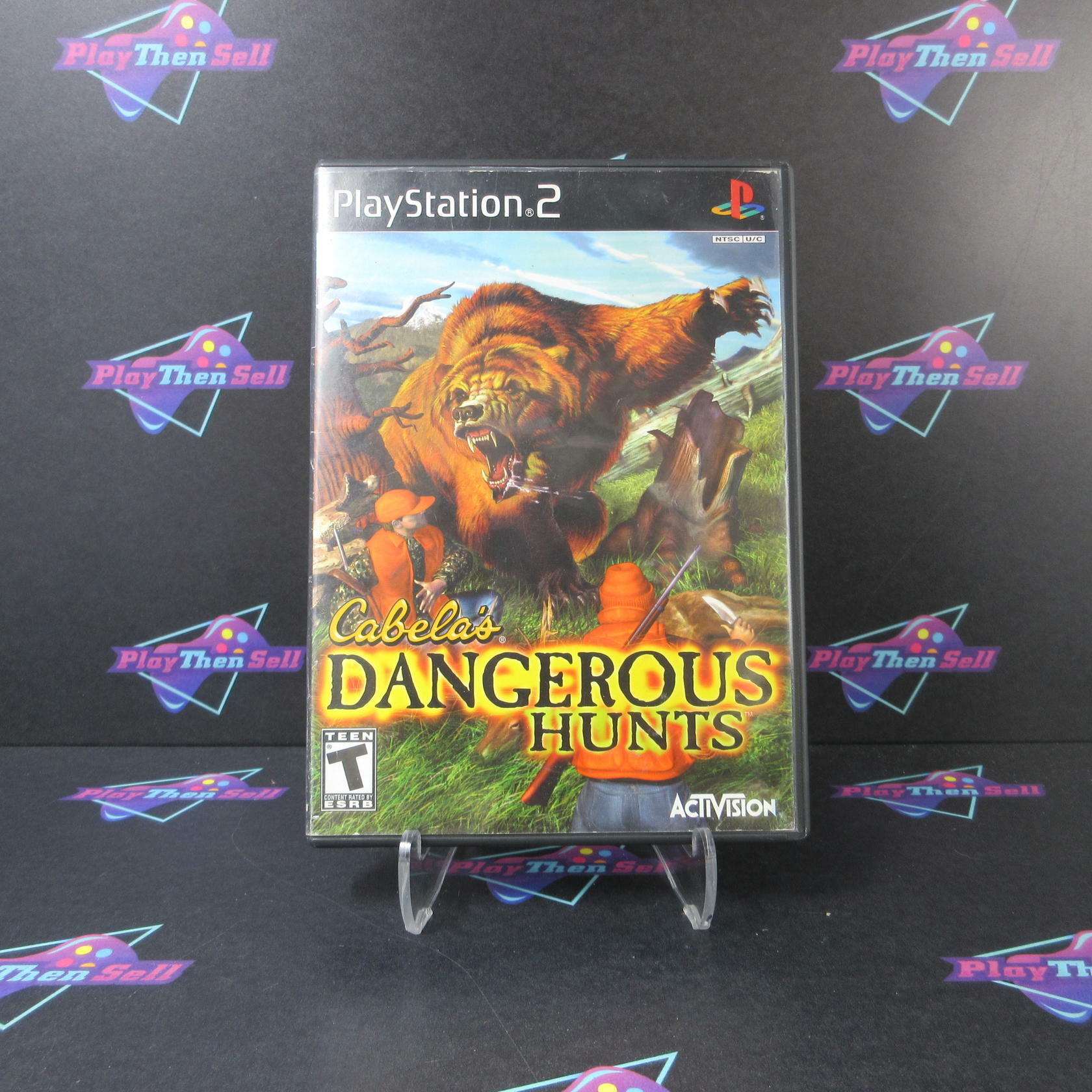 Cabela's Dangerous Hunts PS2 PlayStation 2 AD/MD Complete CIB - Very Good