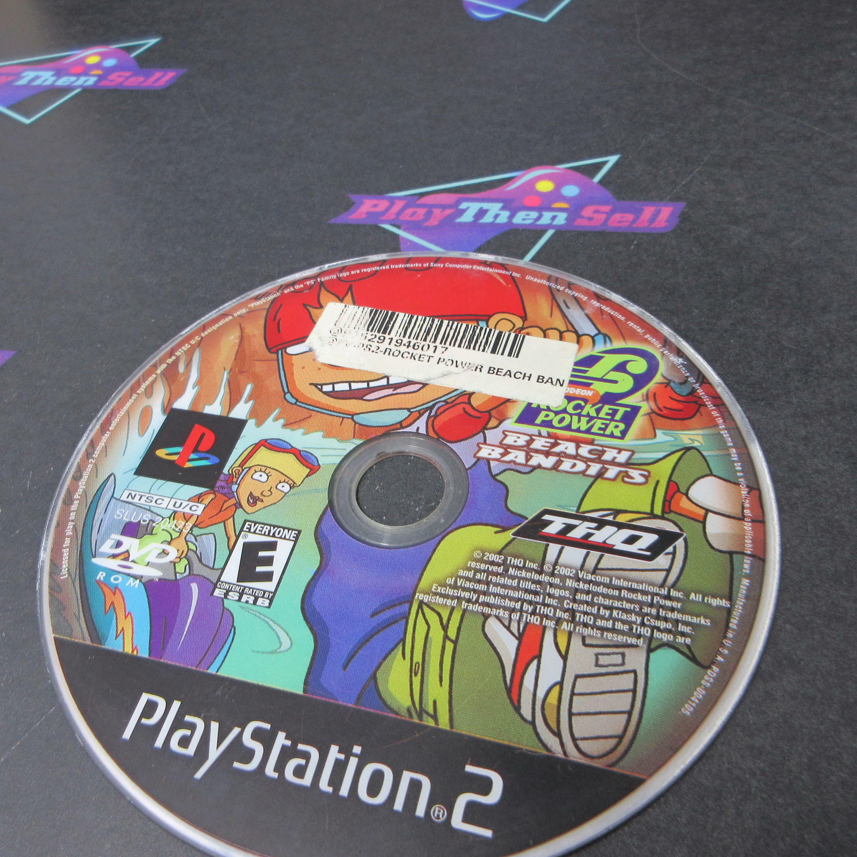 Rocket Power Beach Bandits PS2 PlayStation 2 AD/DD/NM - Very Good