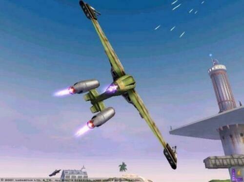 Star Wars Jedi Starfighter PS2 PlayStation 2 AD/NM - Very Good