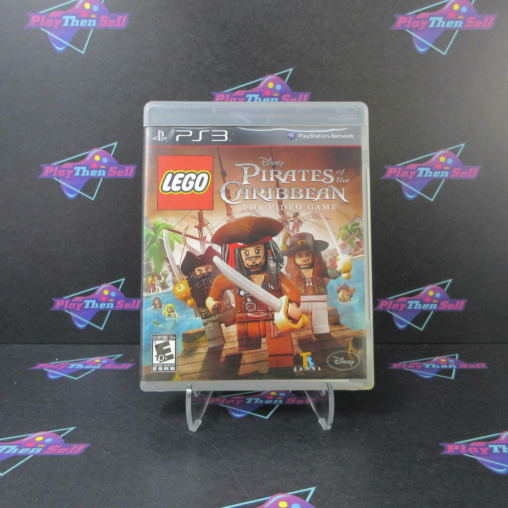 Lego Pirates of the Caribbean PS3 Playstation 3 AD Complete CIB - Very Good