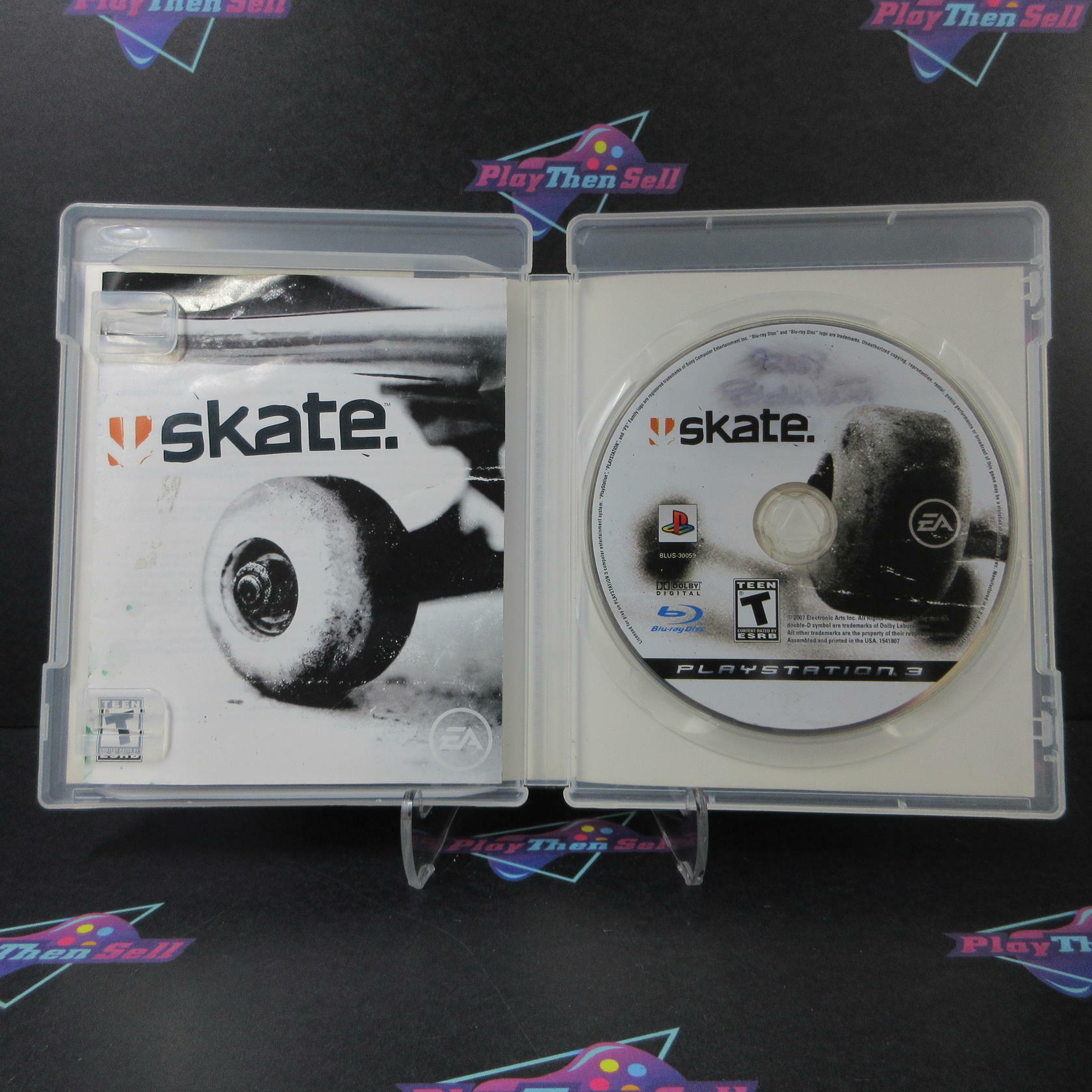 Skate PS3 PlayStation 3 AD/MD/DD Complete CIB - Very Good