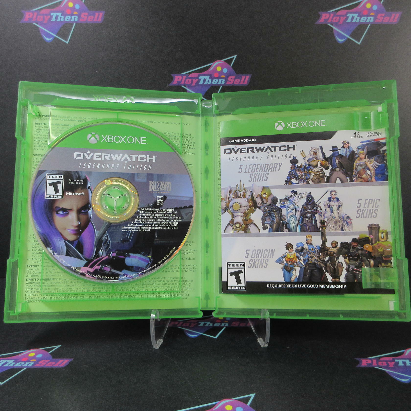 Overwatch Legendary Edition Xbox One AD Complete CIB - Very Good