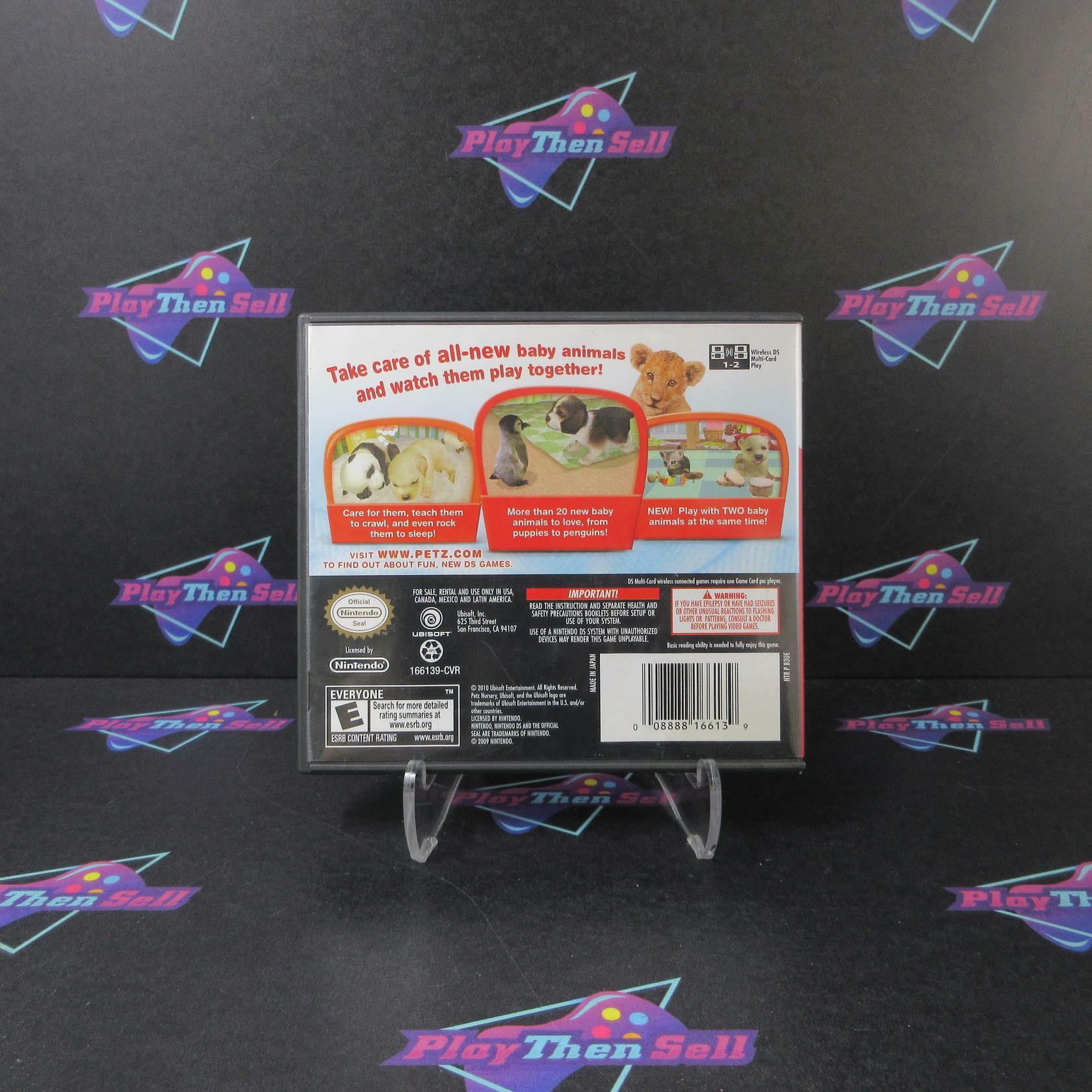 Petz Nursery 2 Nintendo DS AD Complete CIB - Very Good