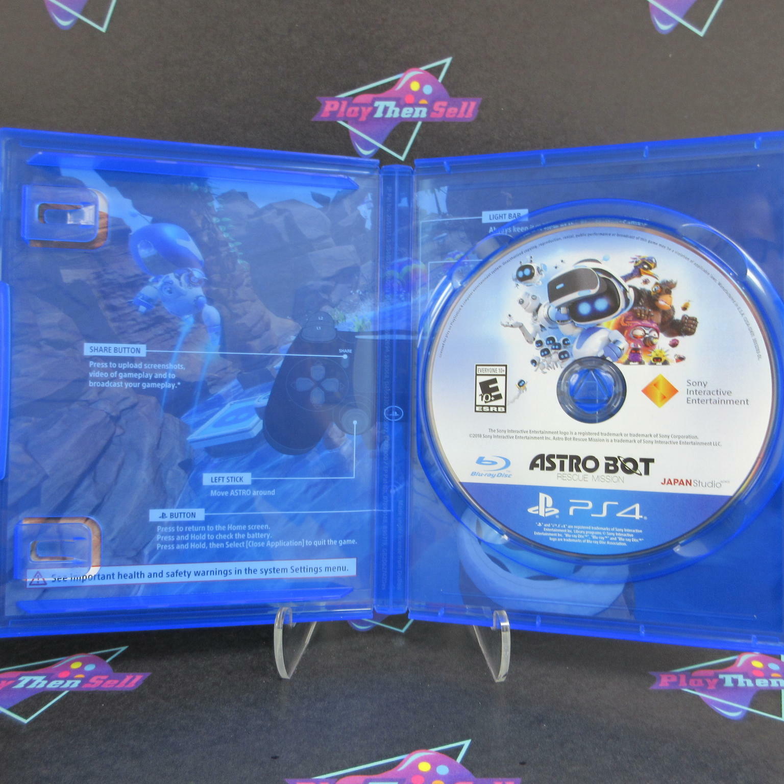 ASTRO Bot Rescue Mission PSVR PS4 PlayStation 4 - Like New