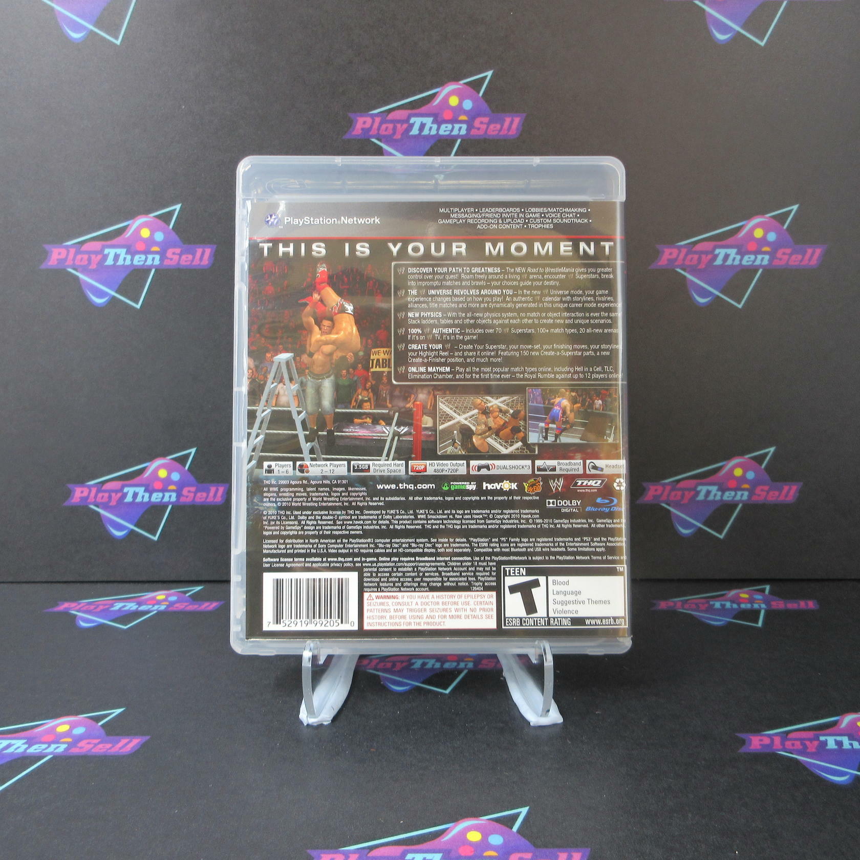 WWE SmackDown vs Raw 2011 PS3 Playstation 3 Complete - Excellent