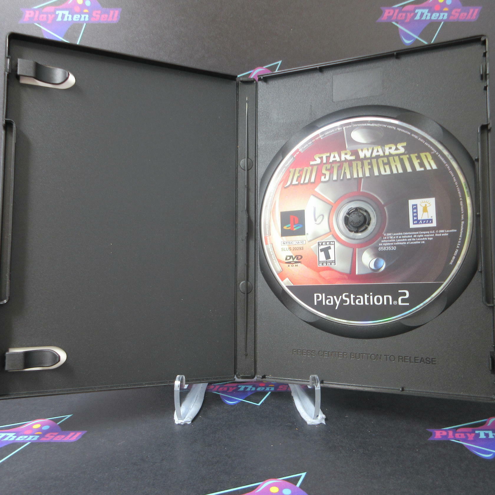 Star Wars Jedi Starfighter PS2 PlayStation 2 AD/NM - Very Good