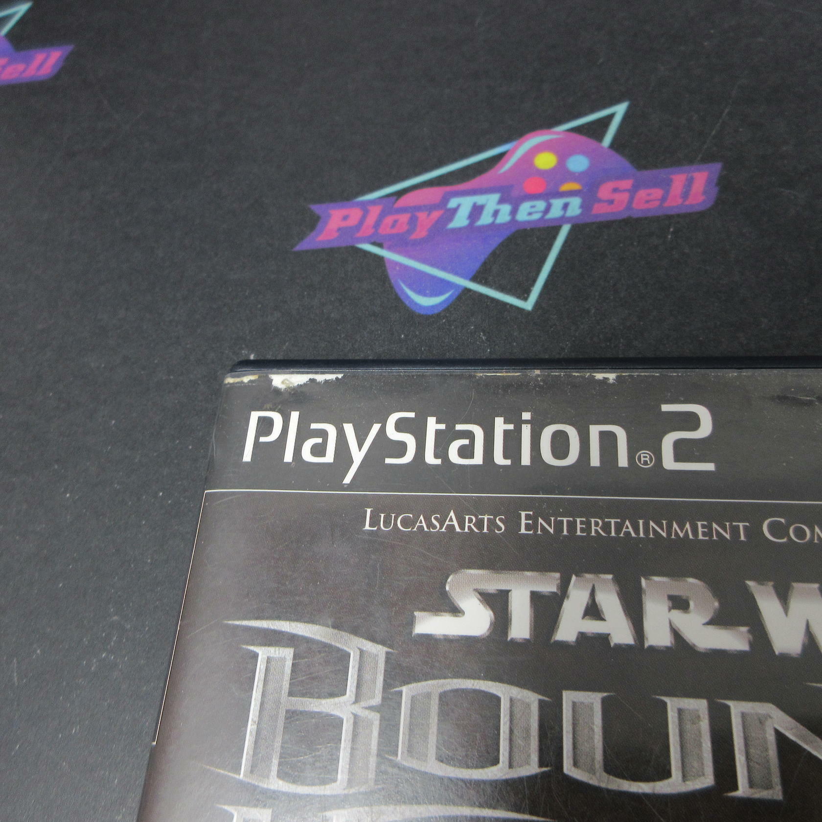 Star Wars Bounty Hunter PS2 PlayStation 2 AD + Reg Card Complete CIB - Very Good