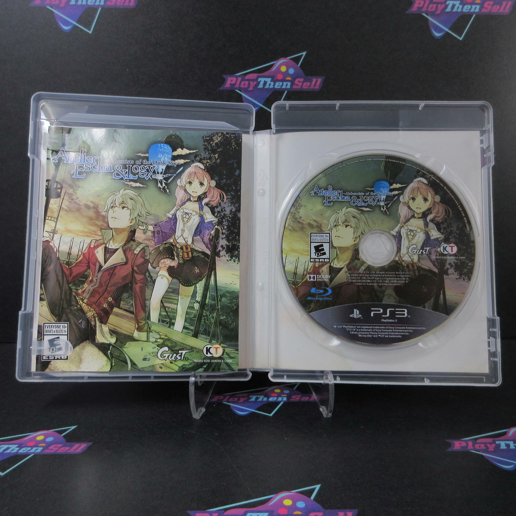 Atelier Escha & Logy Alchemists of the Dusk Sky PS3 PlayStation 3 AD/MD Complete - Very Good