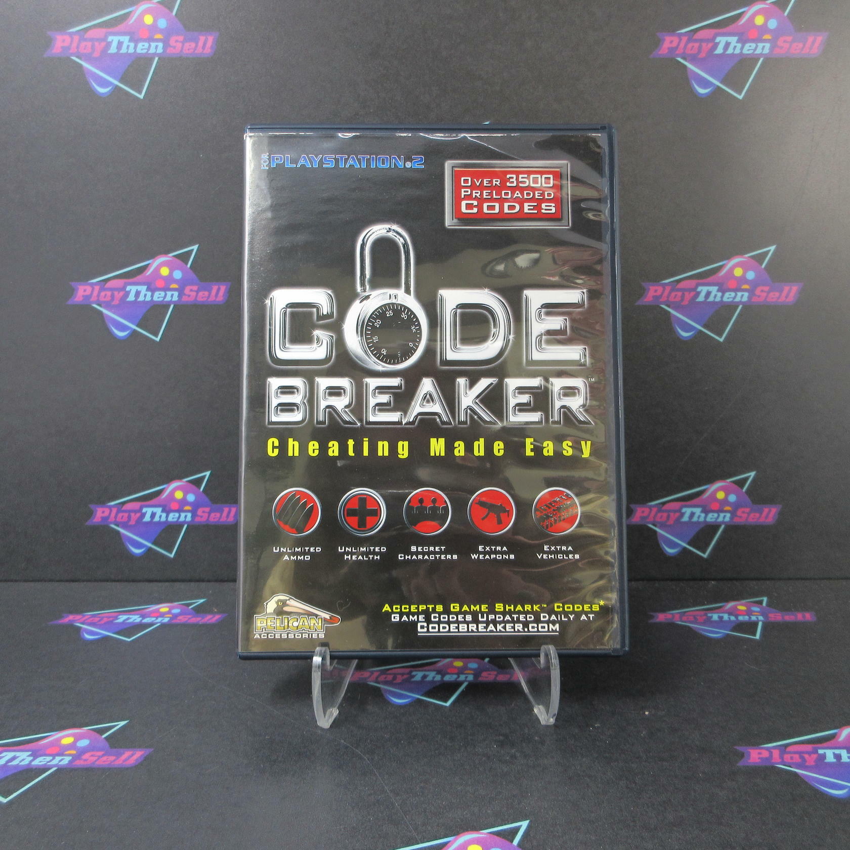 Code Breaker PS2 PlayStation 2 AD/NM - Very Good