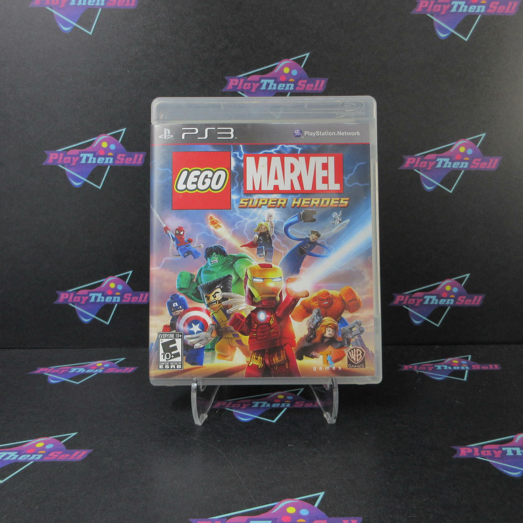 Lego Marvel Super Heroes PS3 PlayStation 3 MD Complete CIB - Very Good
