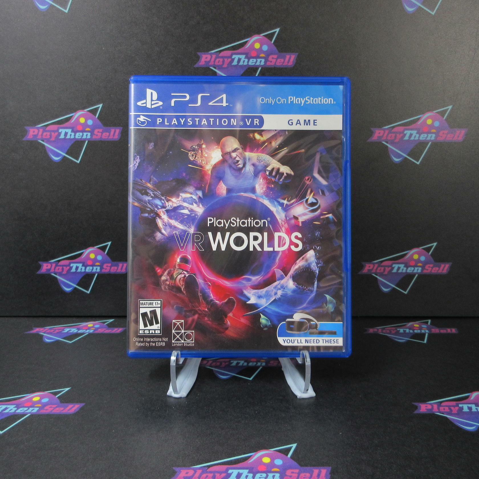 VR Worlds PS4 PlayStation 4 PSVR - Like New