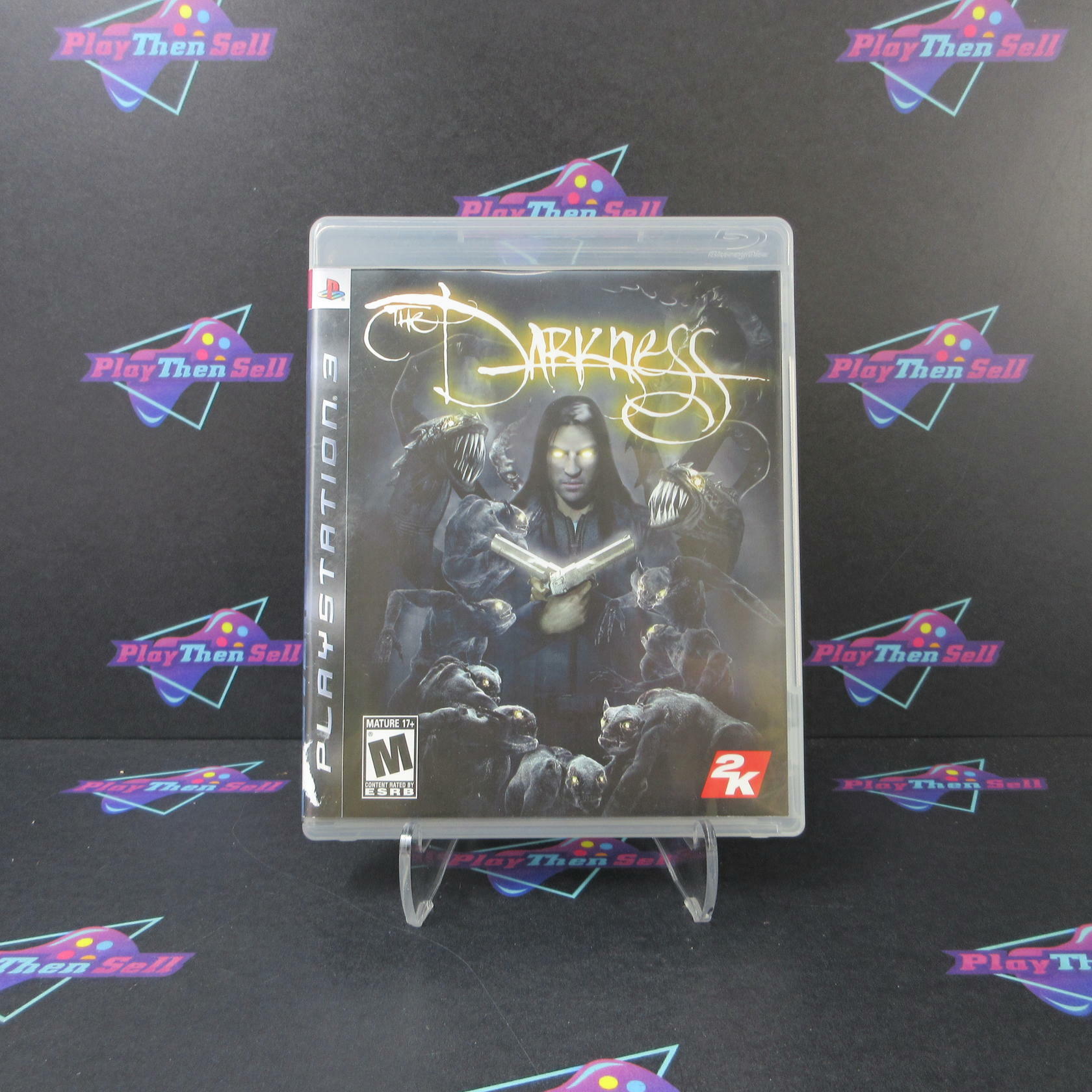 The Darkness PS3 PlayStation 3 AD Complete CIB - Very Good
