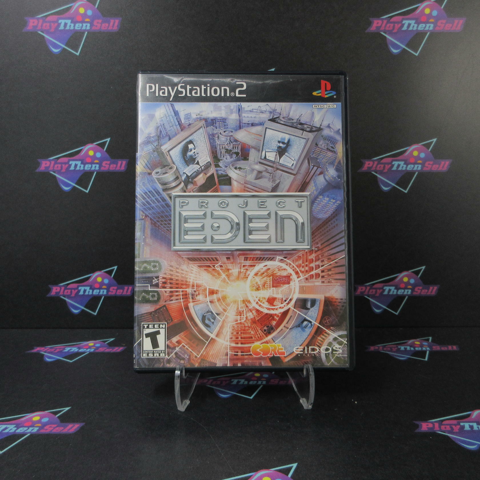 Project Eden PS2 PlayStation 2 AD/NM - Very Good