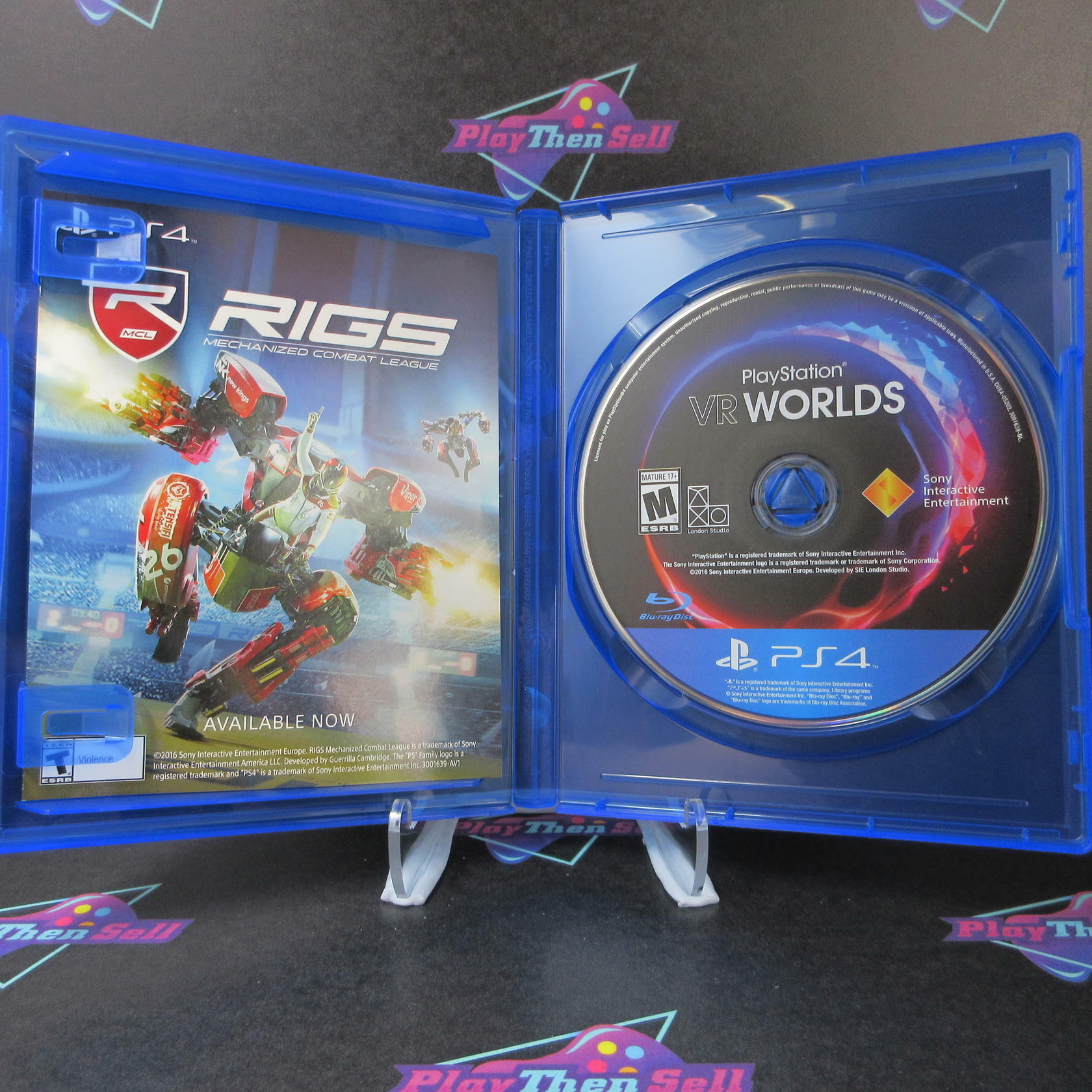 VR Worlds PS4 PlayStation 4 PSVR - Like New