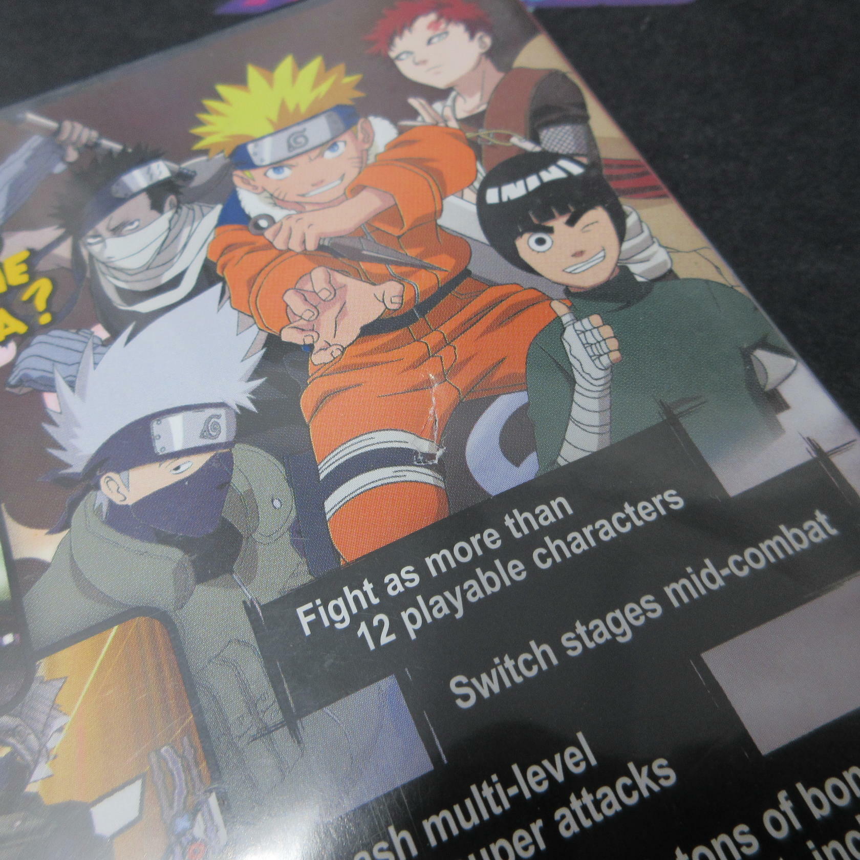 Naruto Ultimate Ninja GH PS2 PlayStation 2 AD/NM - Very Good