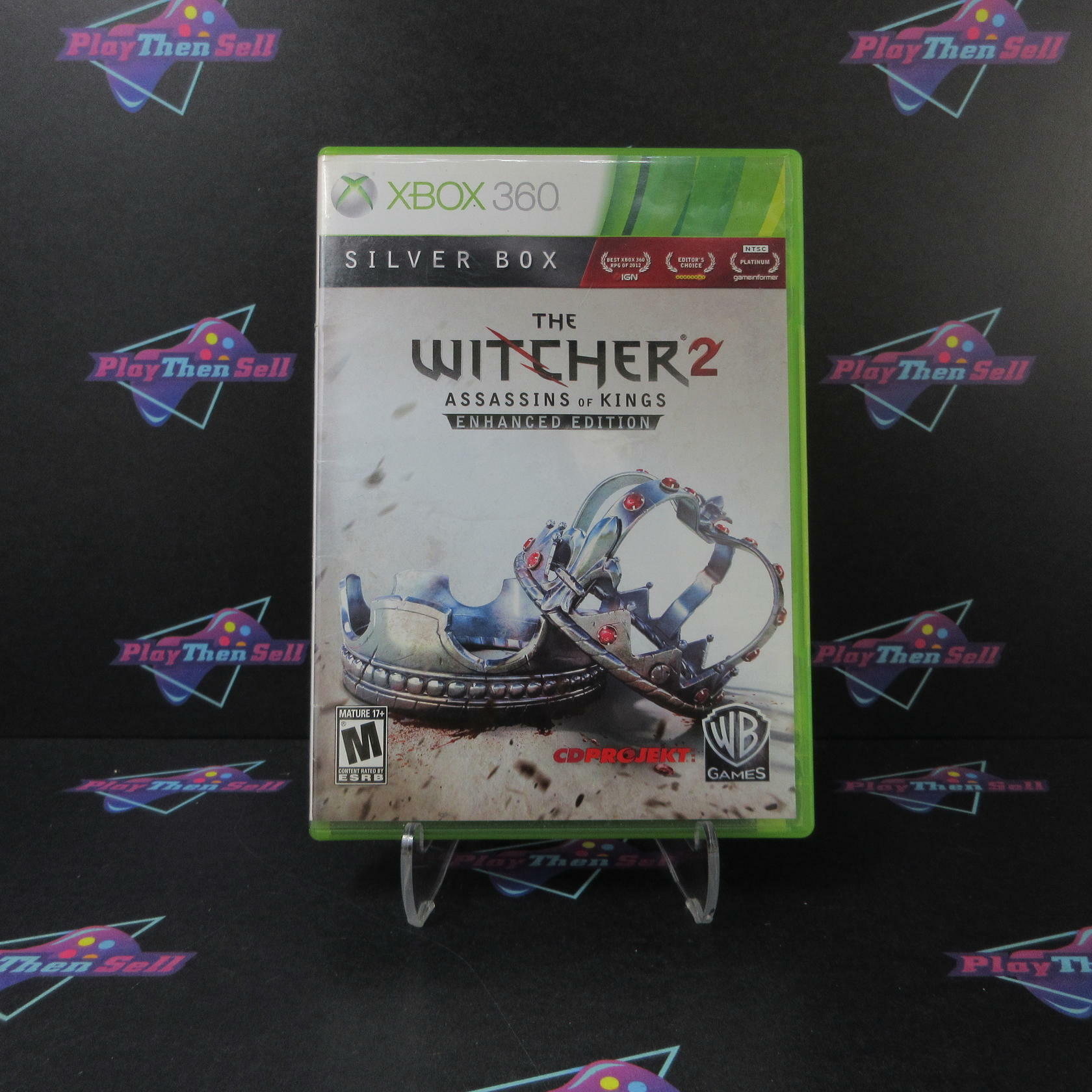 The Witcher 2 Assassins Of Kings Enhanced Edition Xbox 360 AD/MD Complete CIB - Very Good