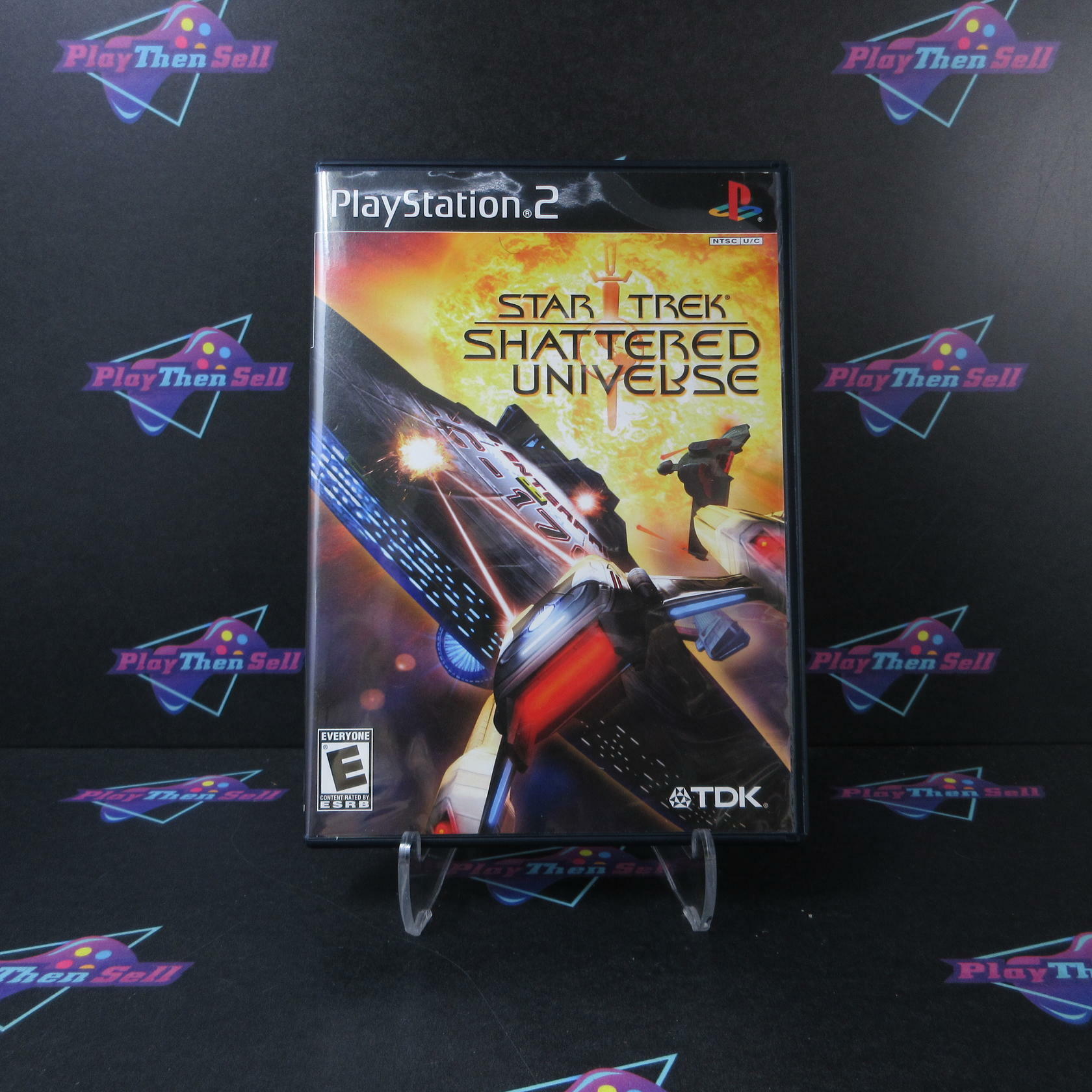 Star Trek Shattered Universe PS2 PlayStation 2 MD Complete CIB - Very Good