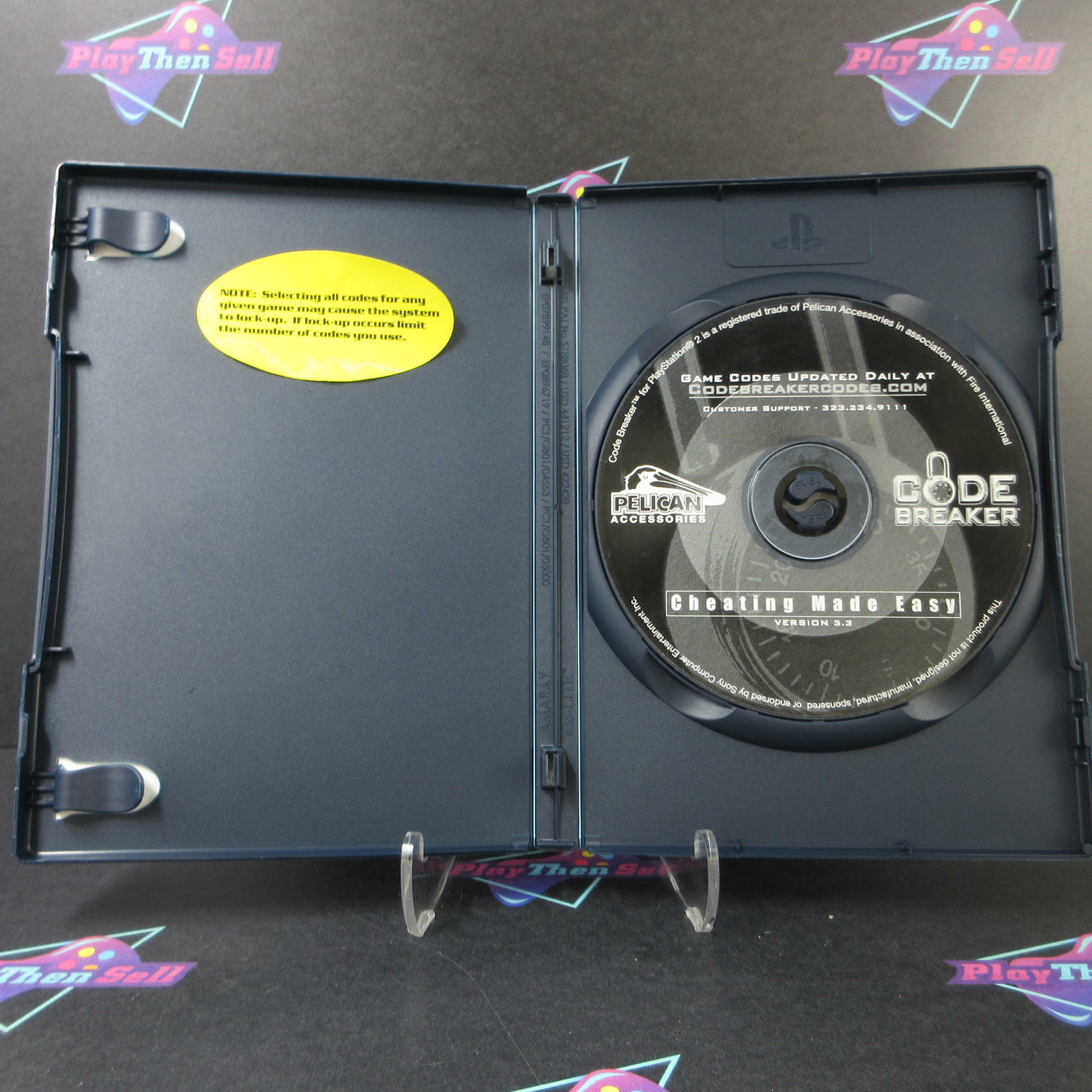 Code Breaker PS2 PlayStation 2 AD/NM - Very Good