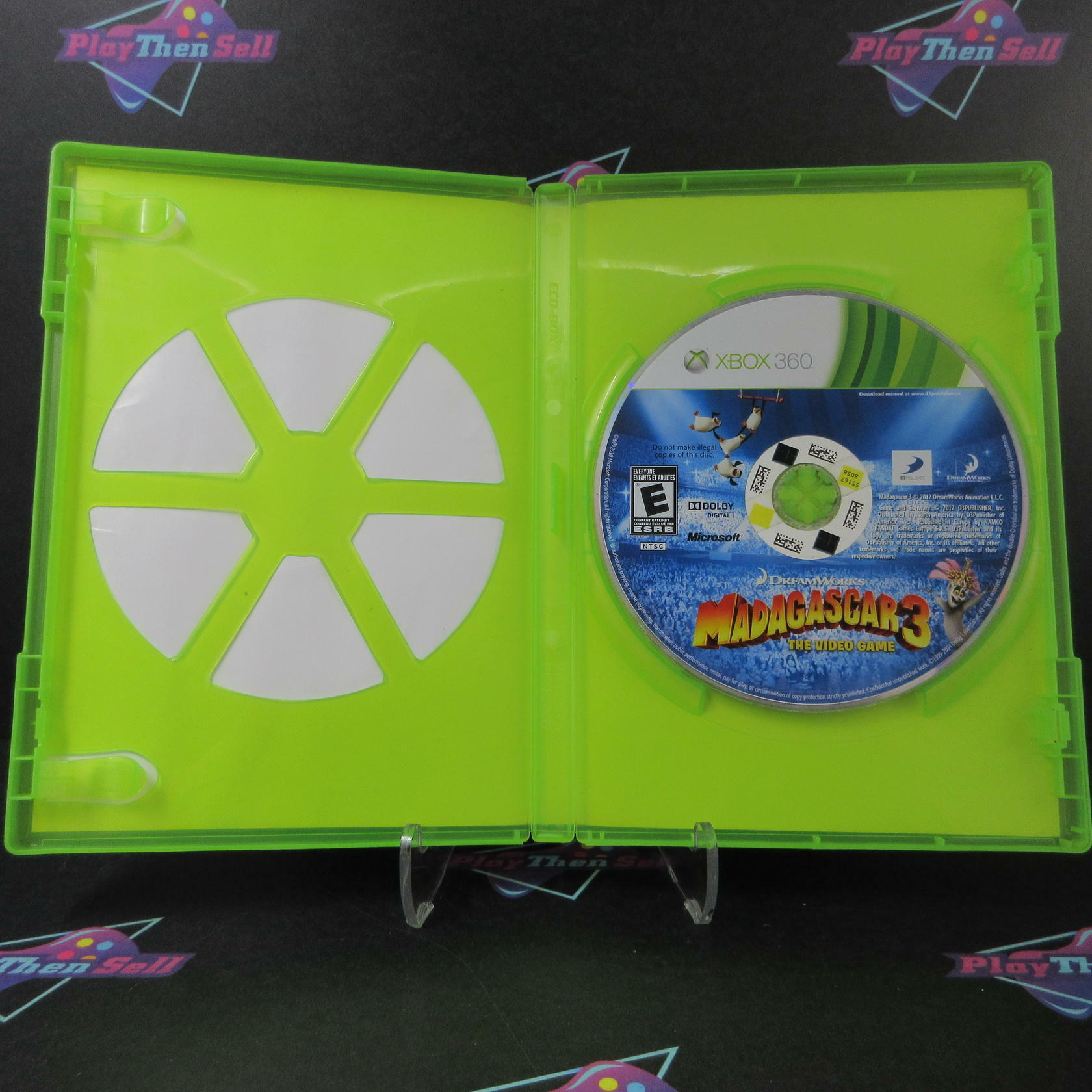 Madagascar 3 The Video Game Xbox 360 AD/DD/NM - Very Good