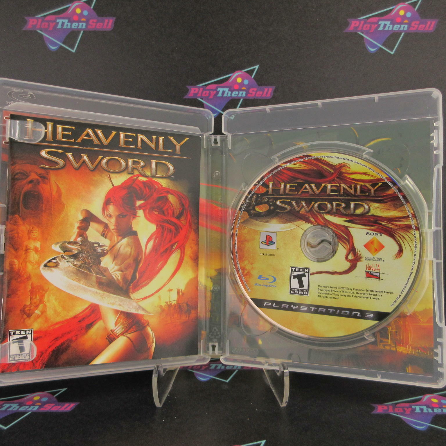 Heavenly Sword PS3 PlayStation 3 + Reg Card - Like New