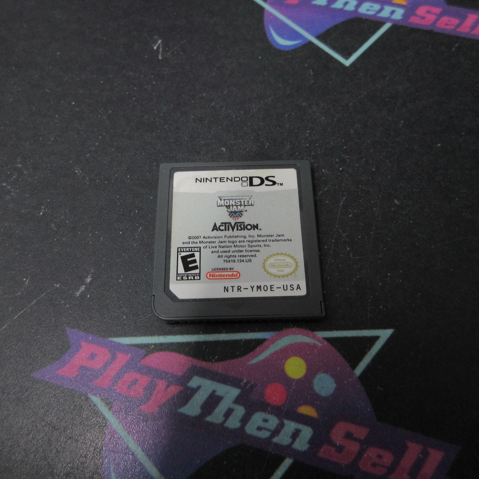 Monster Jam Nintendo DS AD Complete CIB - Very Good