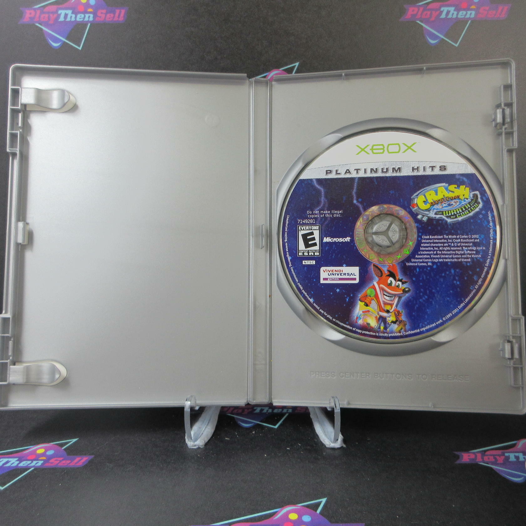 Crash Bandicoot Wrath of Cortex Xbox Platinum Hits - Very Good