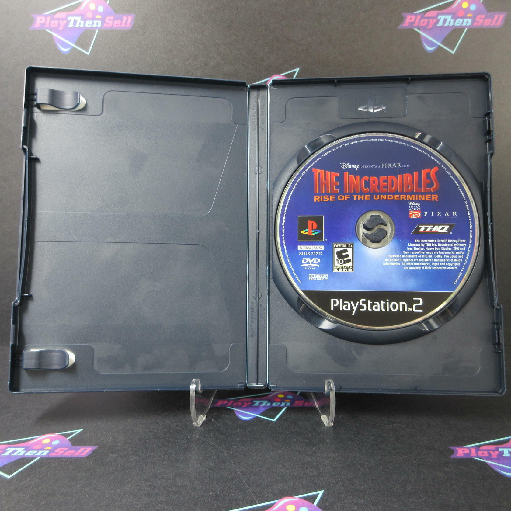 The Incredibles 2 Rise of the Underminer PS2 PlayStation 2 - Very Good