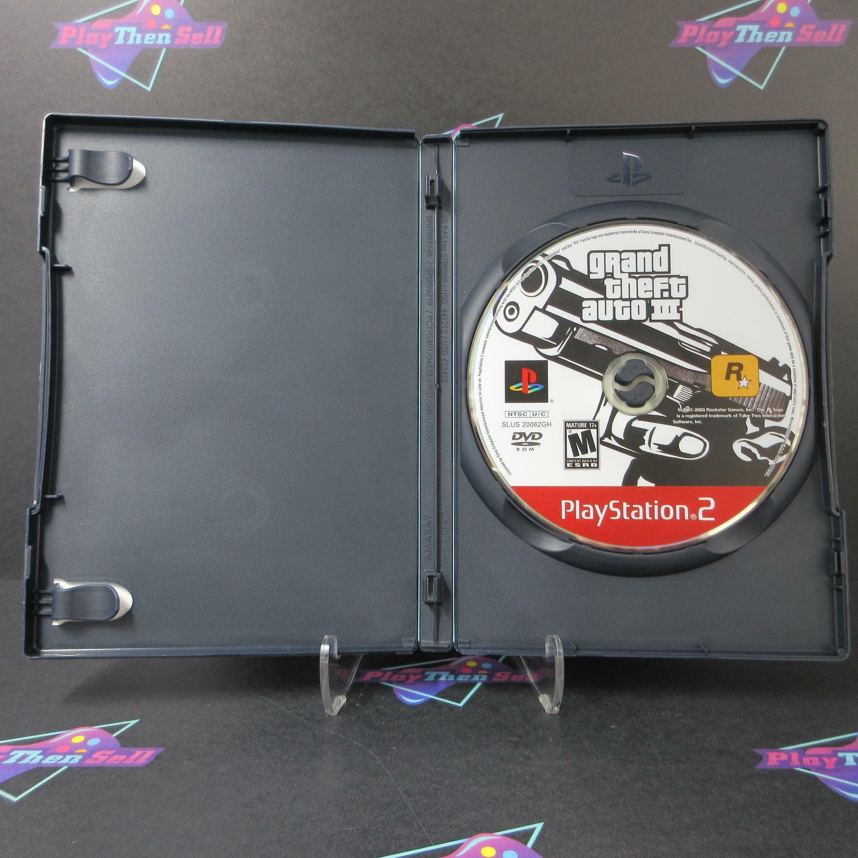 Grand Theft Auto III Double Pack Art PS2 PlayStation 2 - Very Good