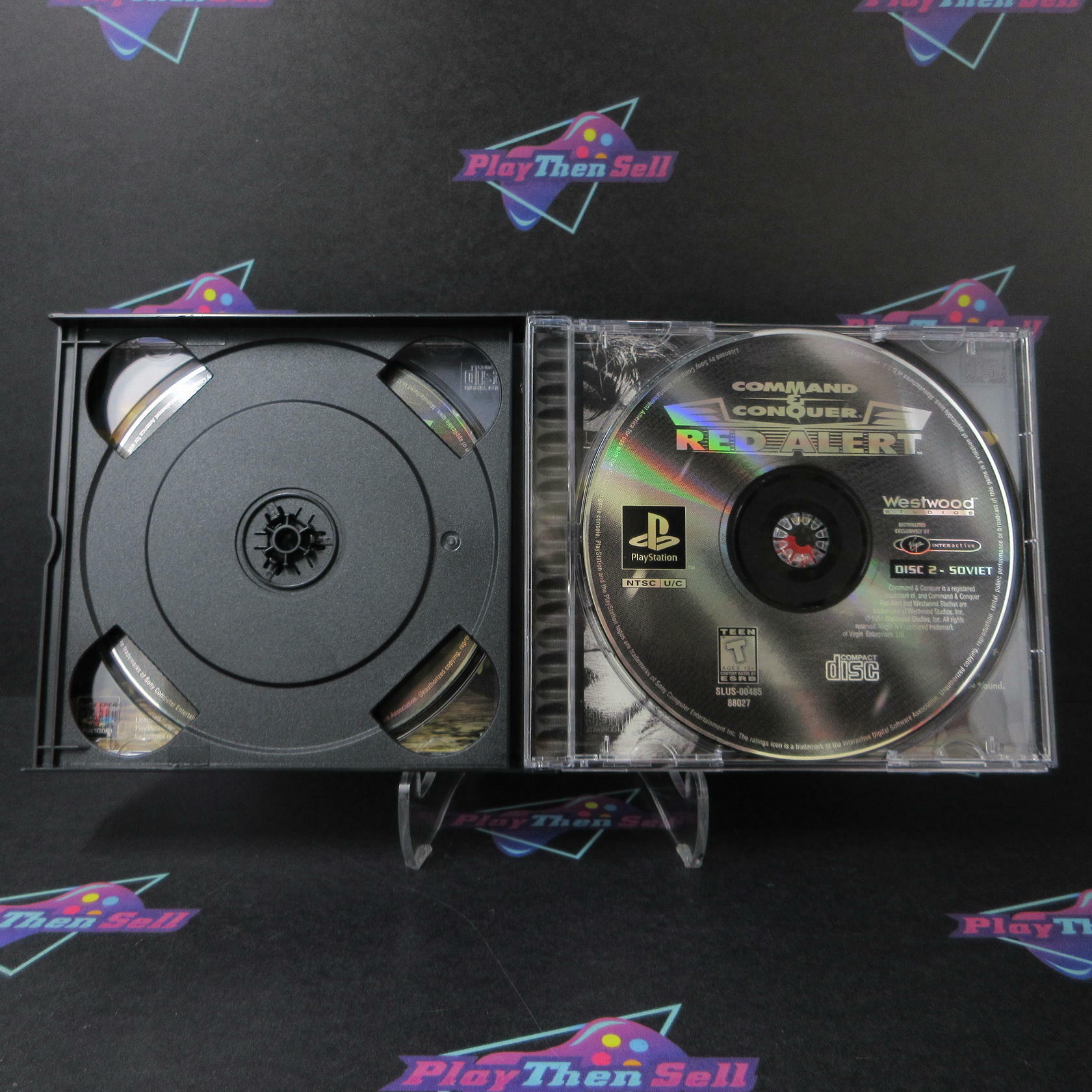 Command & Conquer Red Alert PS1 PlayStation 1 - Very Good