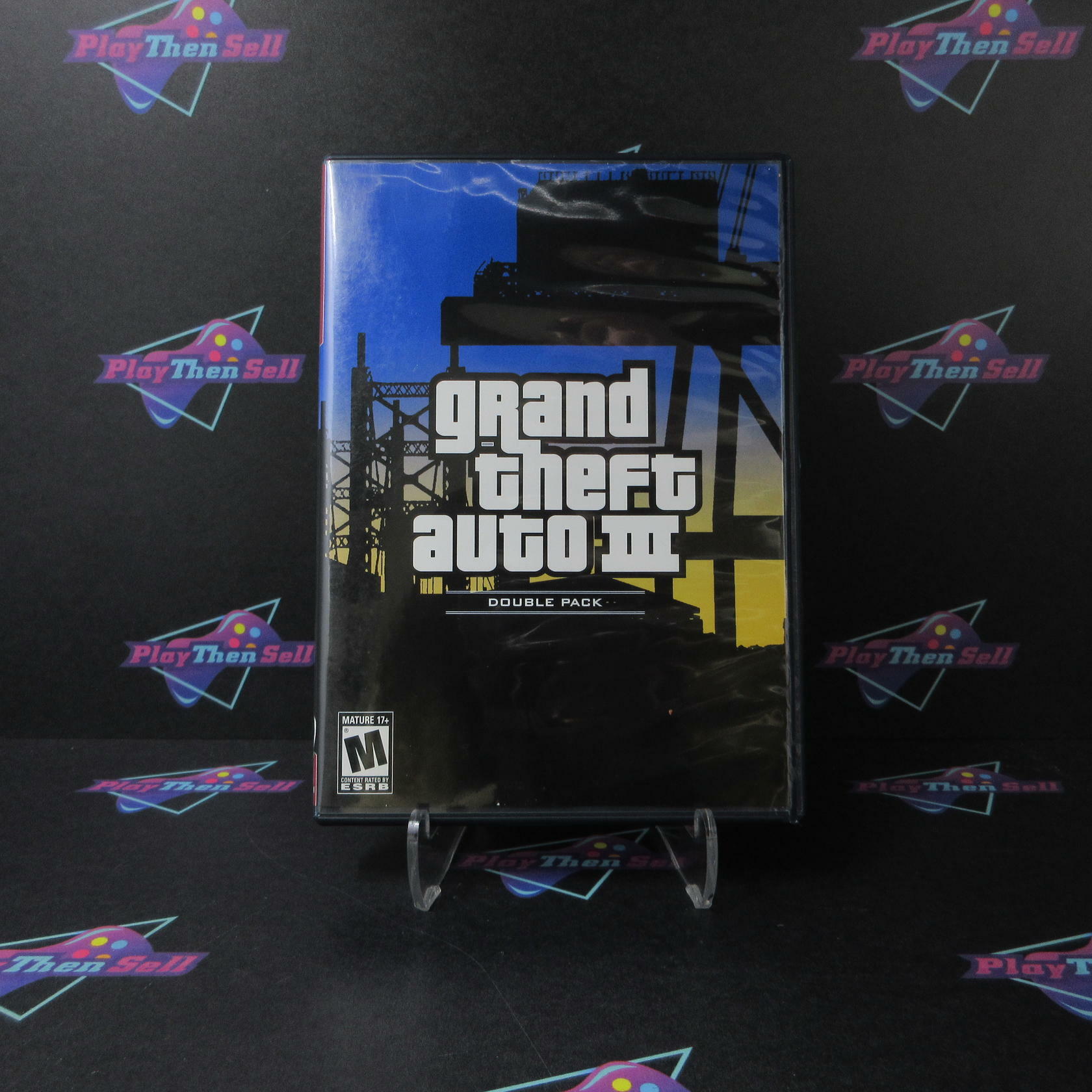 Grand Theft Auto III Double Pack Art PS2 PlayStation 2 - Very Good
