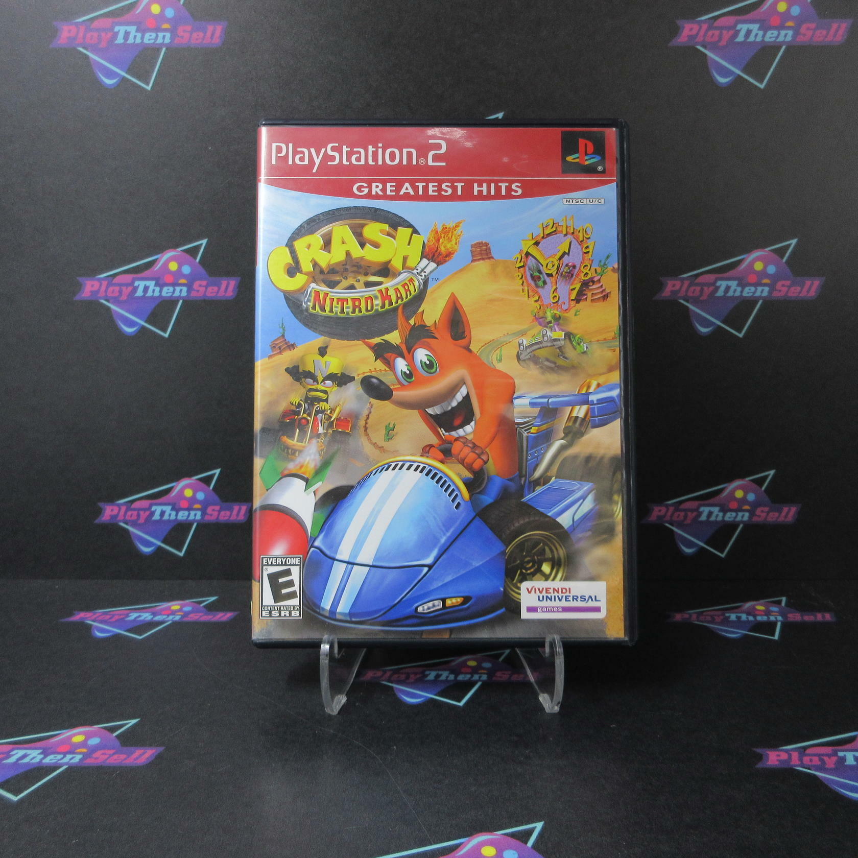 Crash Nitro Kart PS2 PlayStation 2 GH - Very Good
