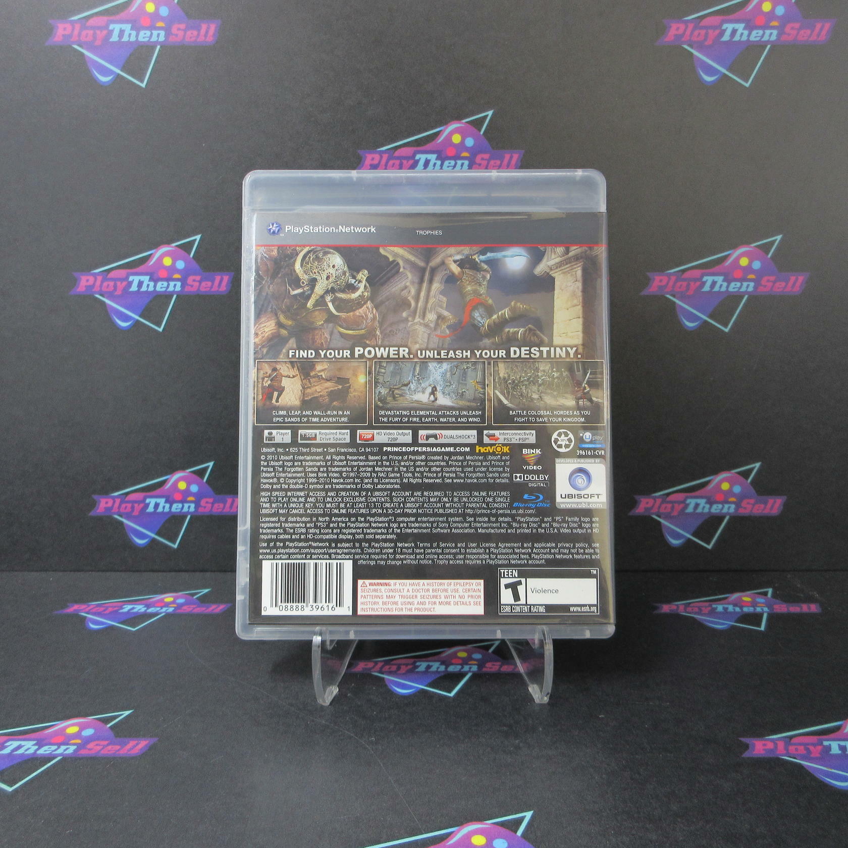 Prince of Persia The Forgotten Sands PS3 Playstation 3 - Like New