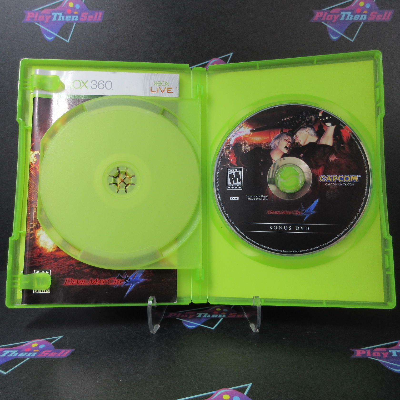 Devil May Cry 4 Xbox 360 + Bonus Disc - Like New