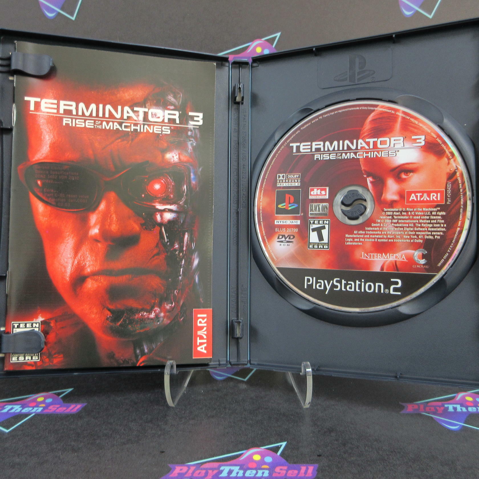 Terminator 3 Rise of the Machines PS2 PlayStation 2 - Like New