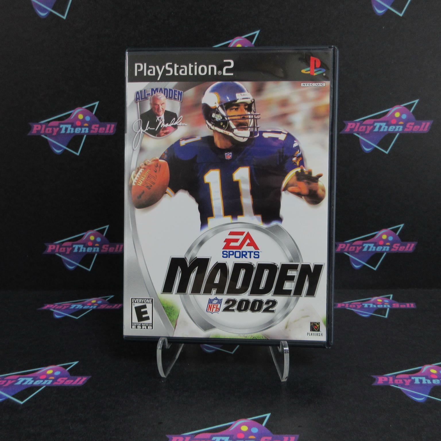 Madden NFL 2002 PS2 PlayStation 2 + Reg Card - Like New