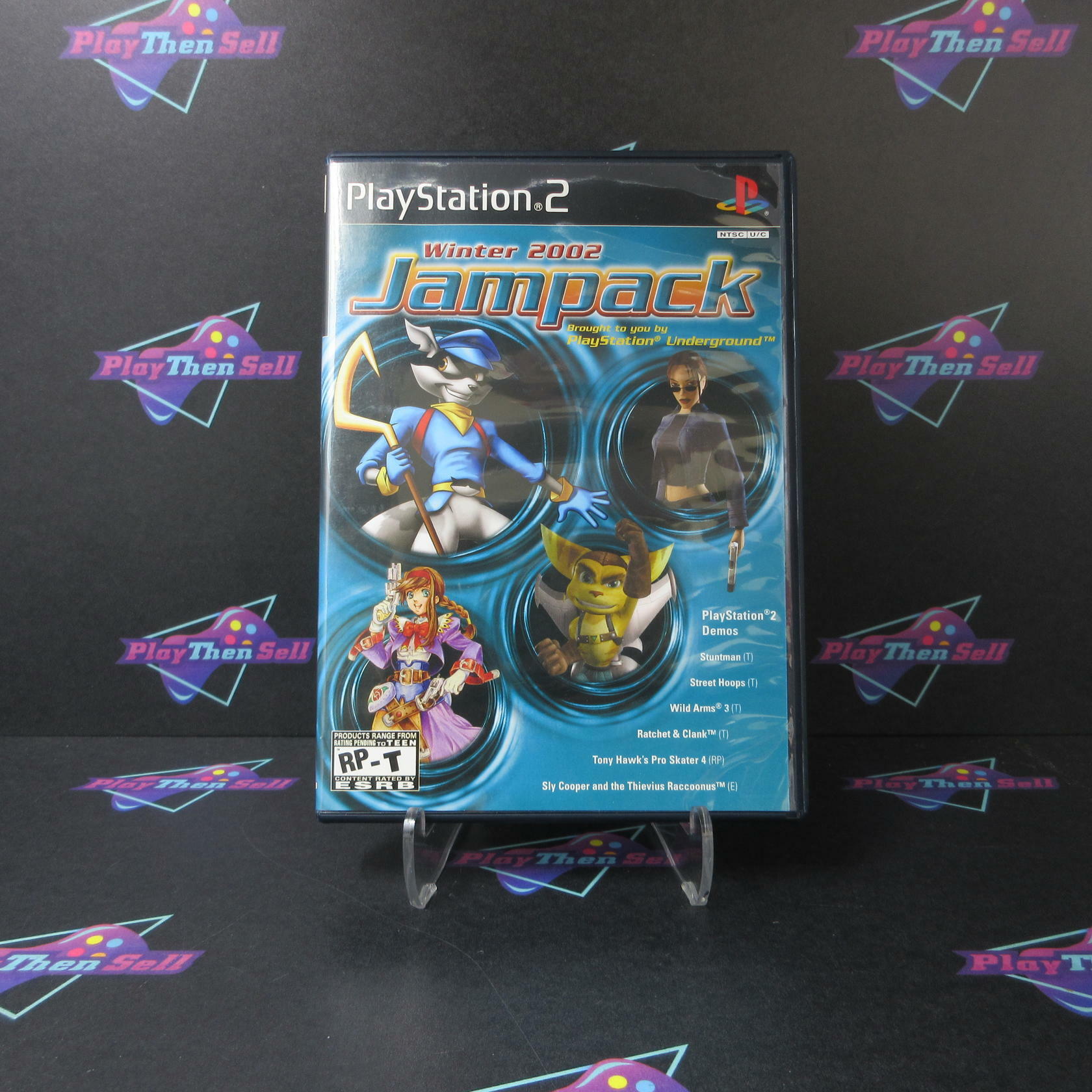 Jampack Winter 2002 PS2 PlayStation 2 Alt Art - Like New
