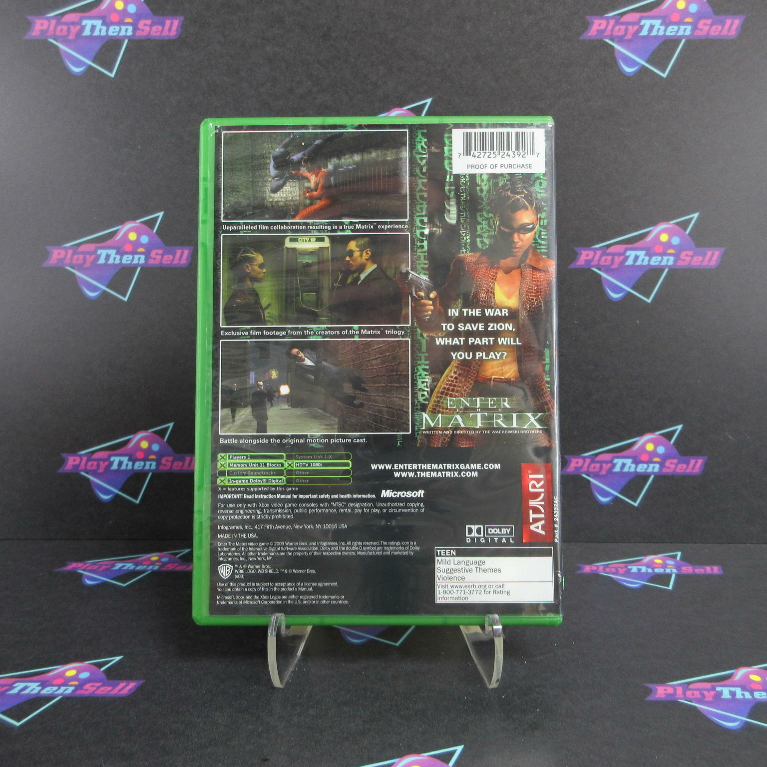 Enter the Matrix Xbox - Very Good