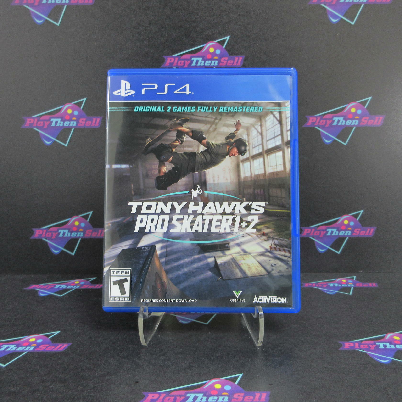 Tony Hawk's Pro Skater 1 + 2 PS4 PlayStation 4 - Like New