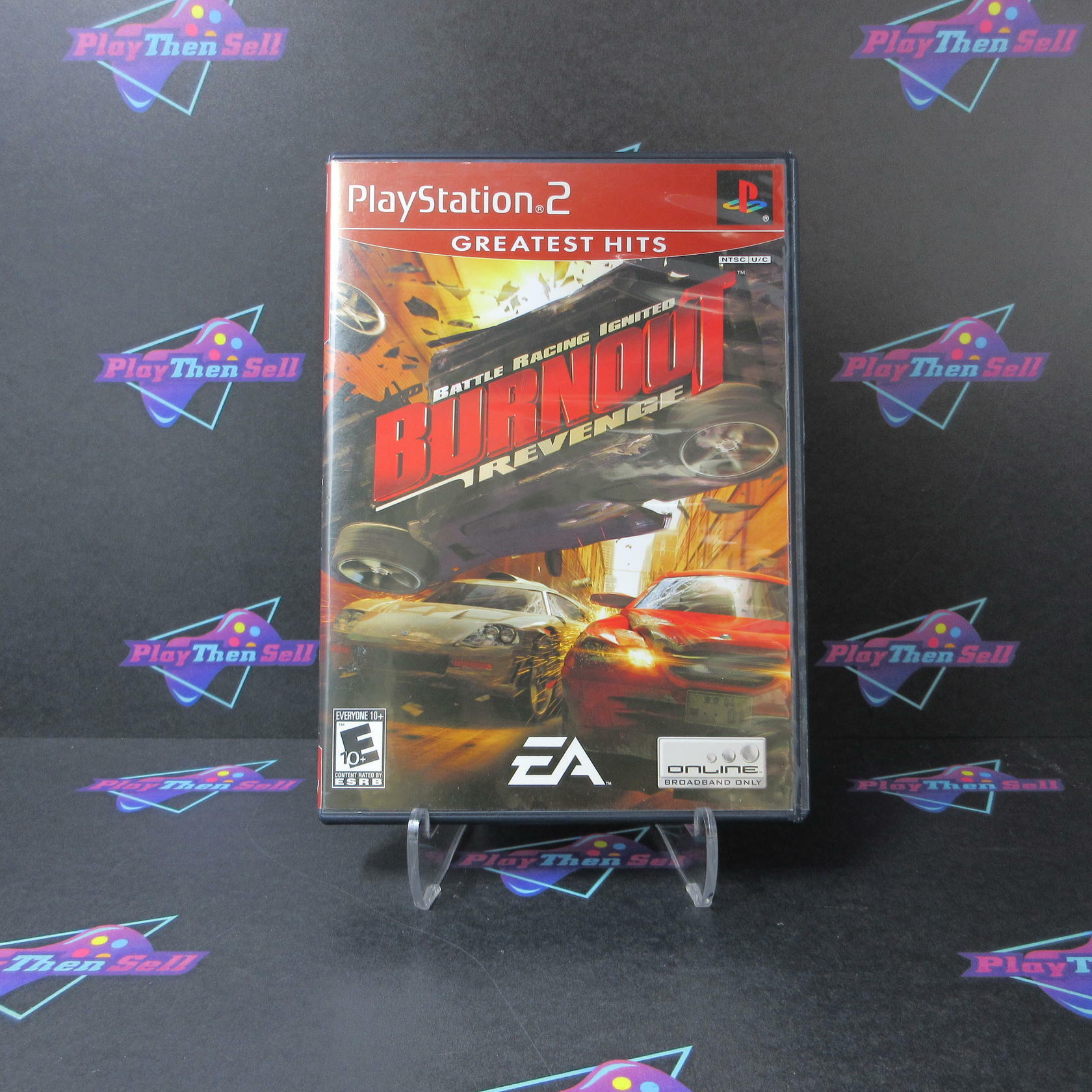 Burnout Revenge PS2 PlayStation 2 Greatest Hits - Very Good