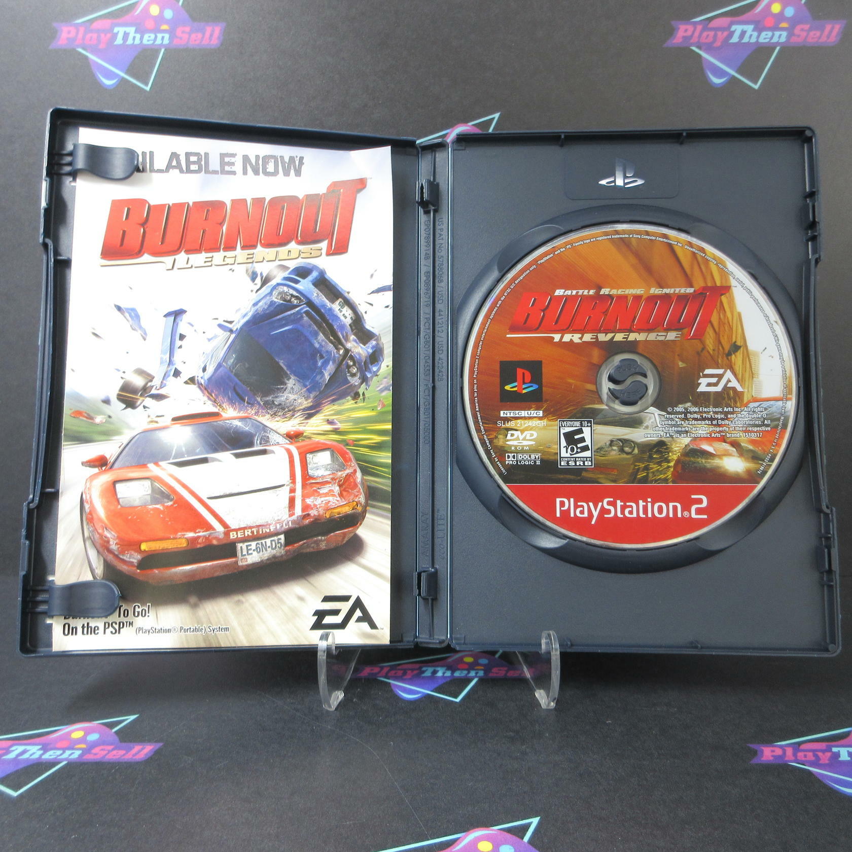 Burnout Revenge PS2 PlayStation 2 Greatest Hits - Very Good