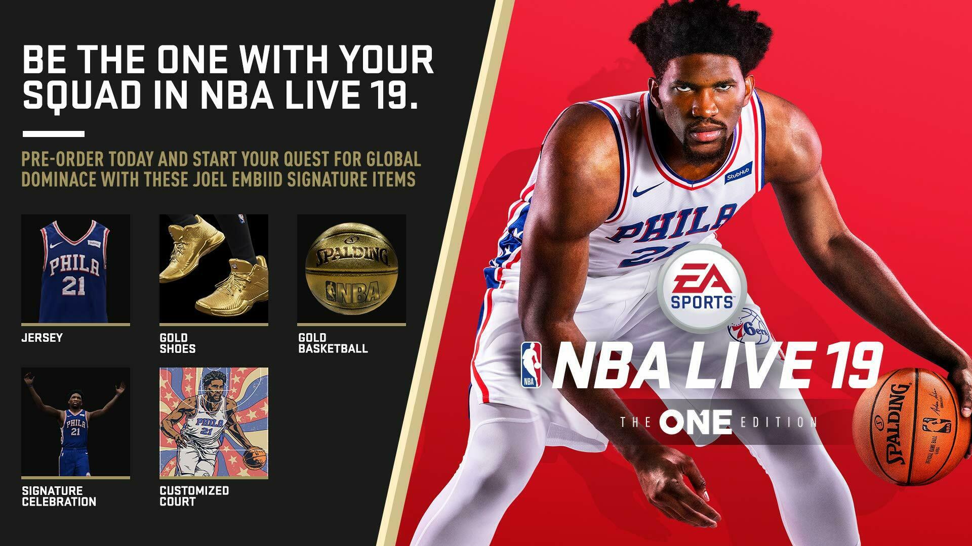 NBA Live 19 The One Edition PS4 PlayStation 4 - Like New