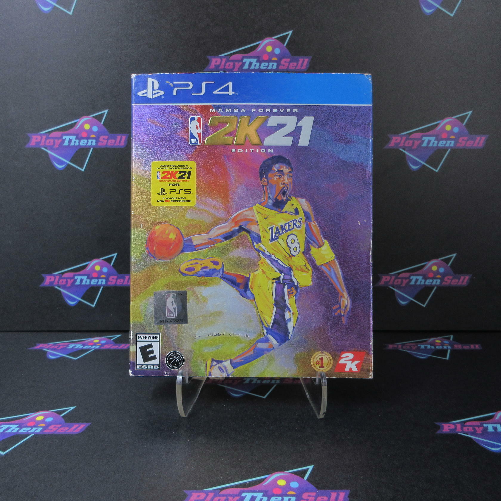 NBA 2K21 Mamba Forever Edition PS4 PlayStation 4 + Sleeve - Like New