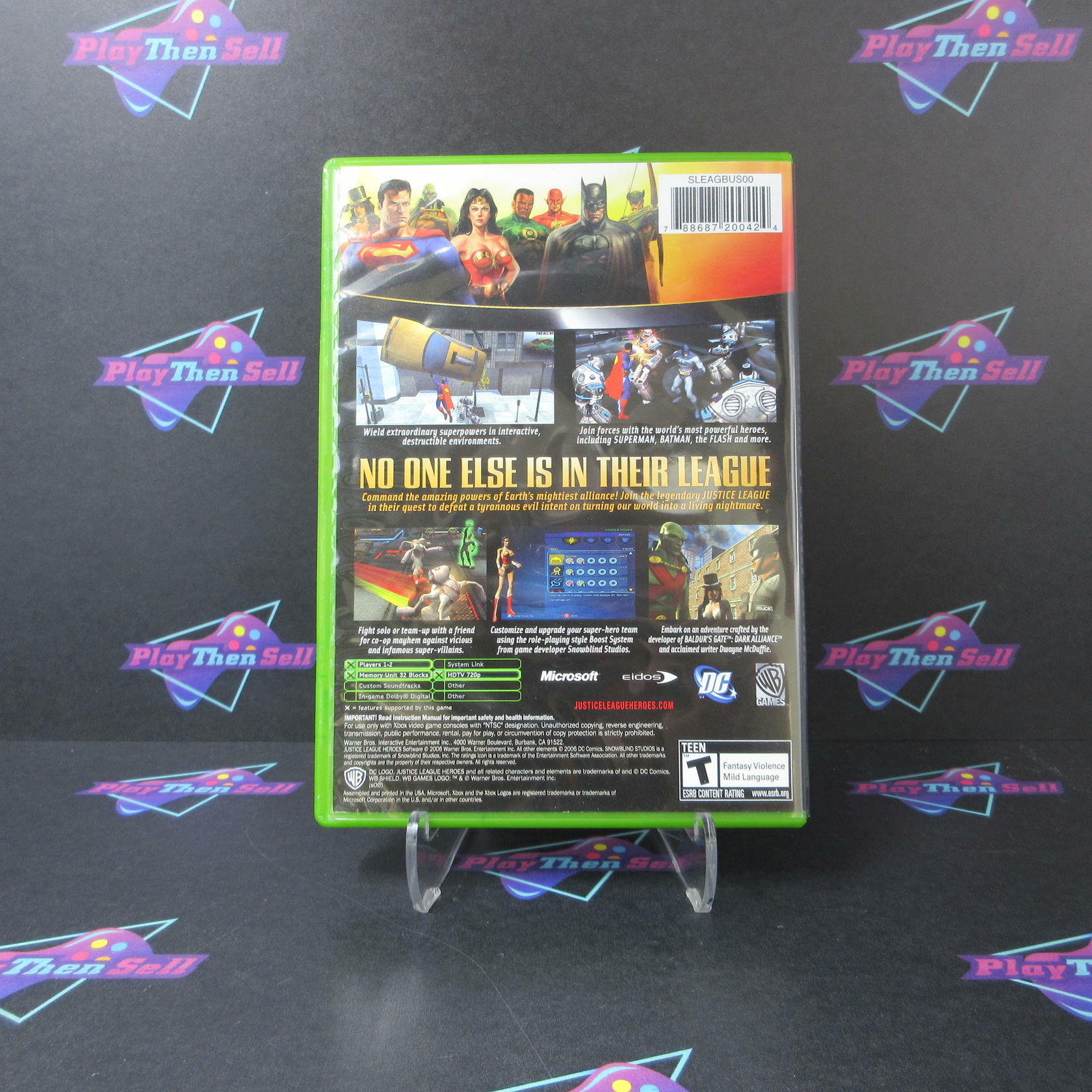 Justice League Heroes Xbox - Very Good