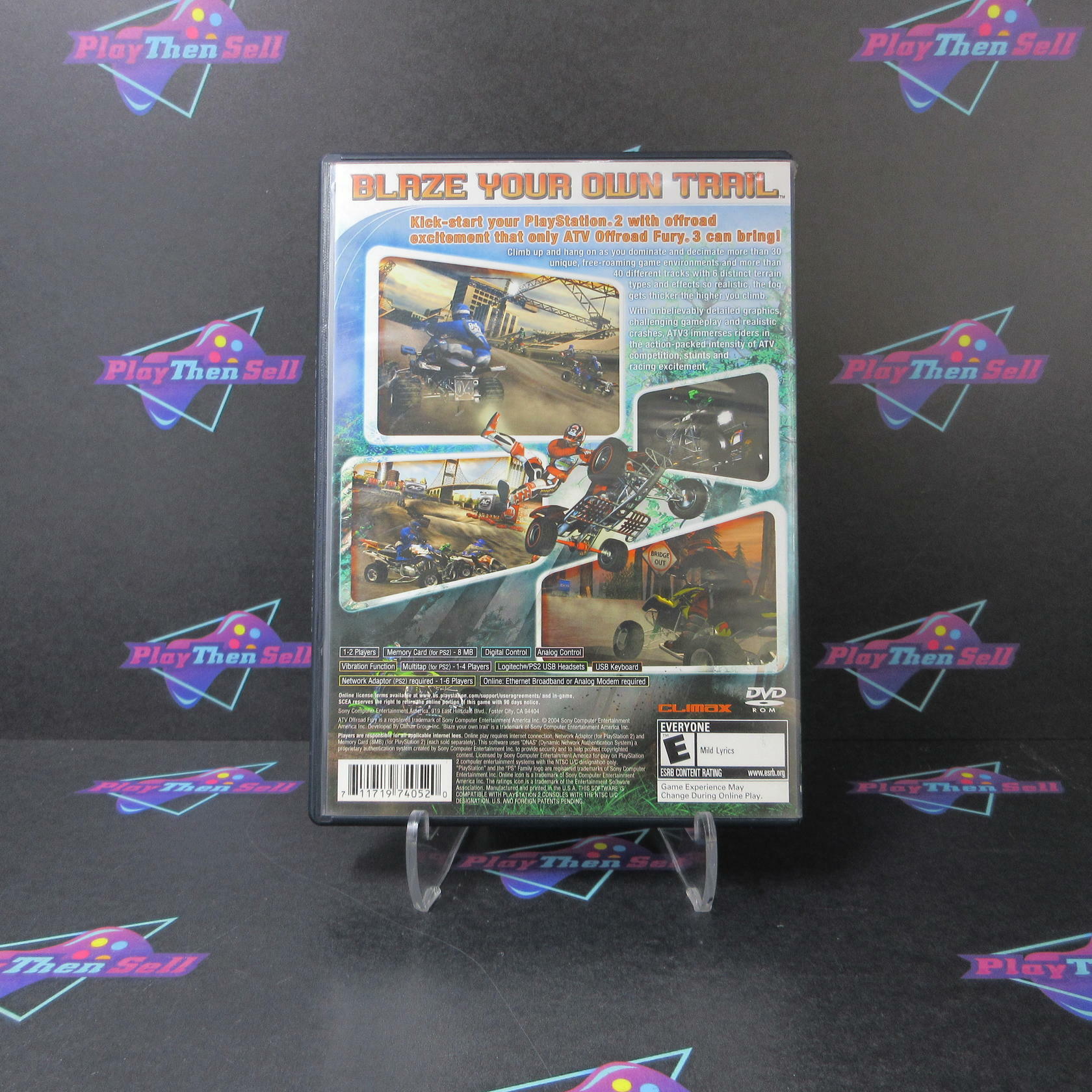 ATV Offroad Fury 3 PS2 PlayStation 2 - Very Good